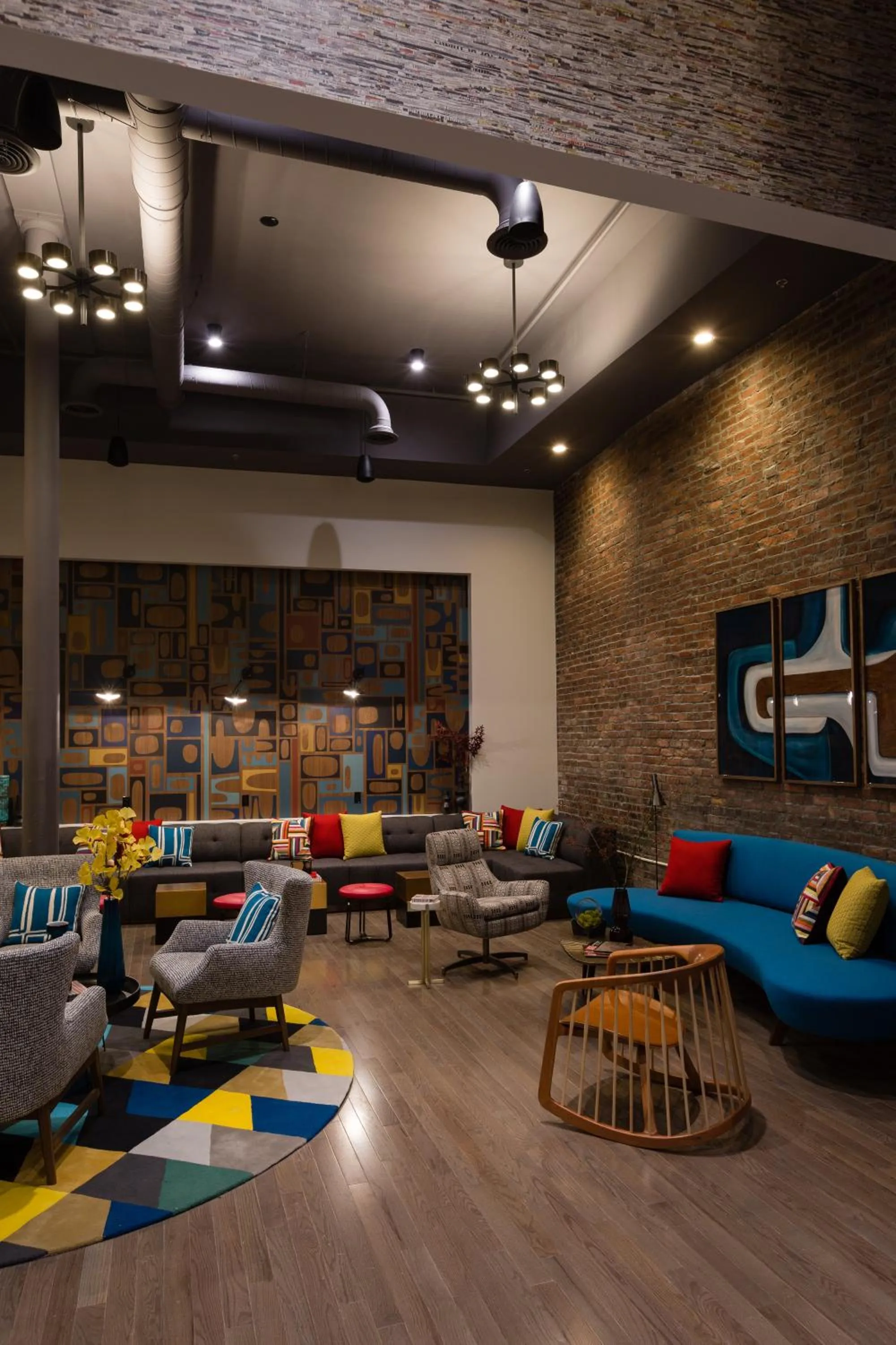 Lobby or reception in The Hotel Salem