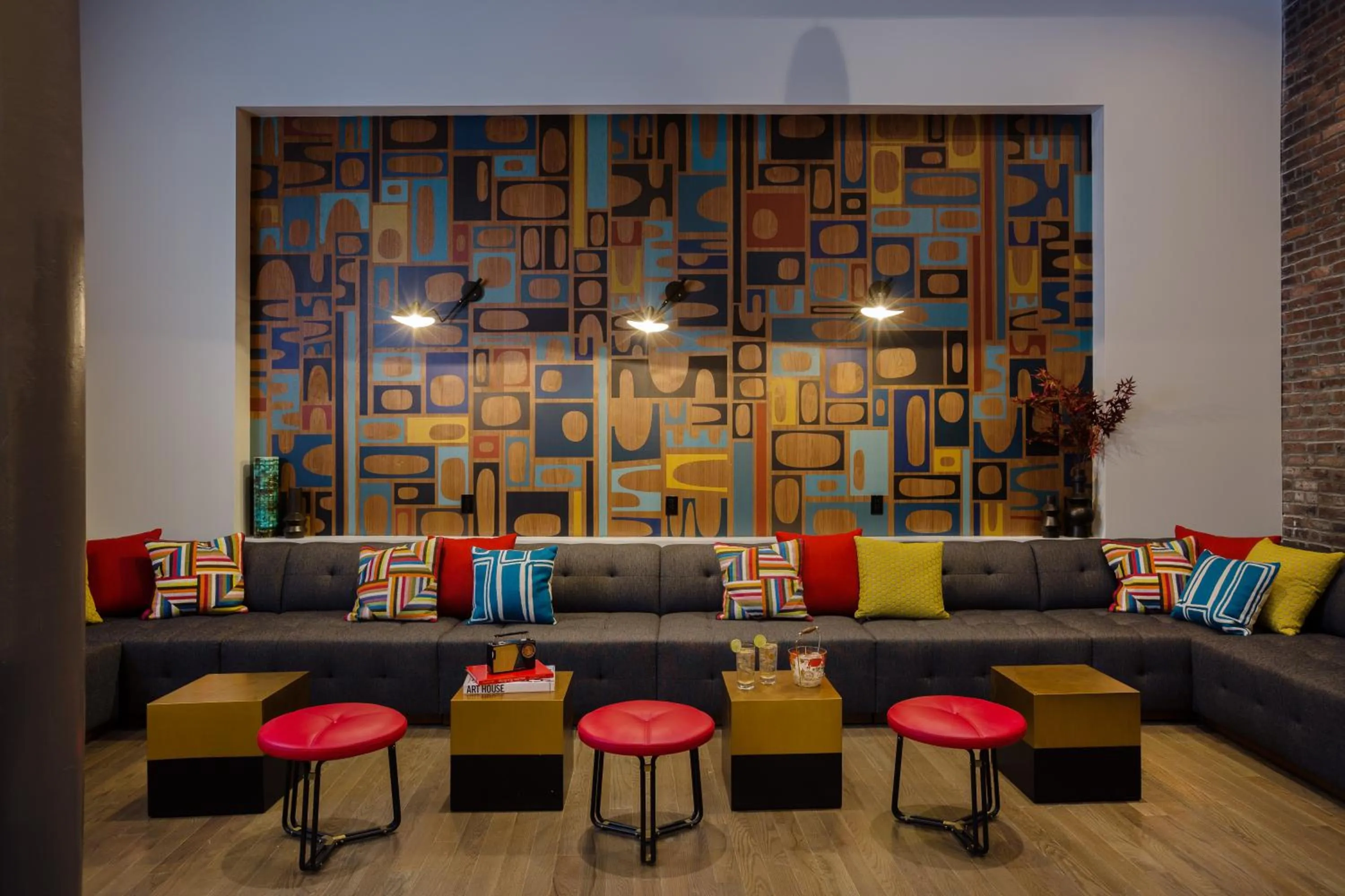 Lobby or reception in The Hotel Salem