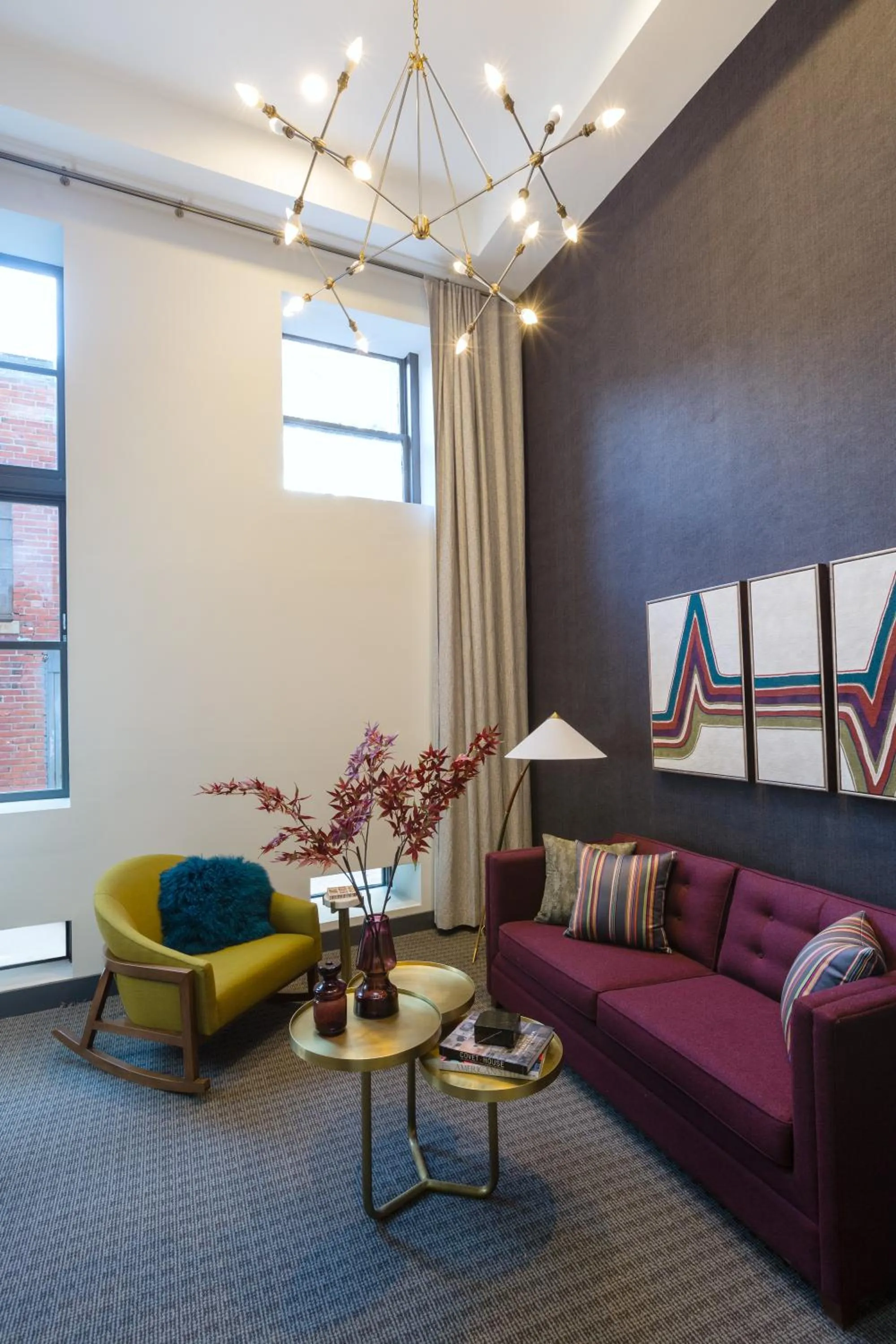 Living room in The Hotel Salem