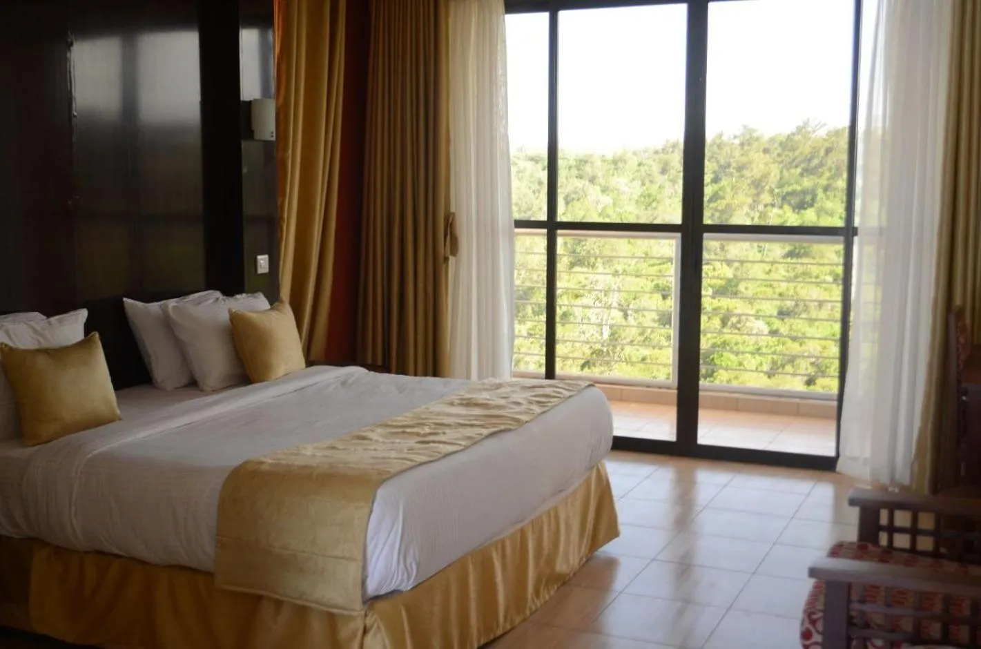 Bed in Regency Mount Kenya Hotel