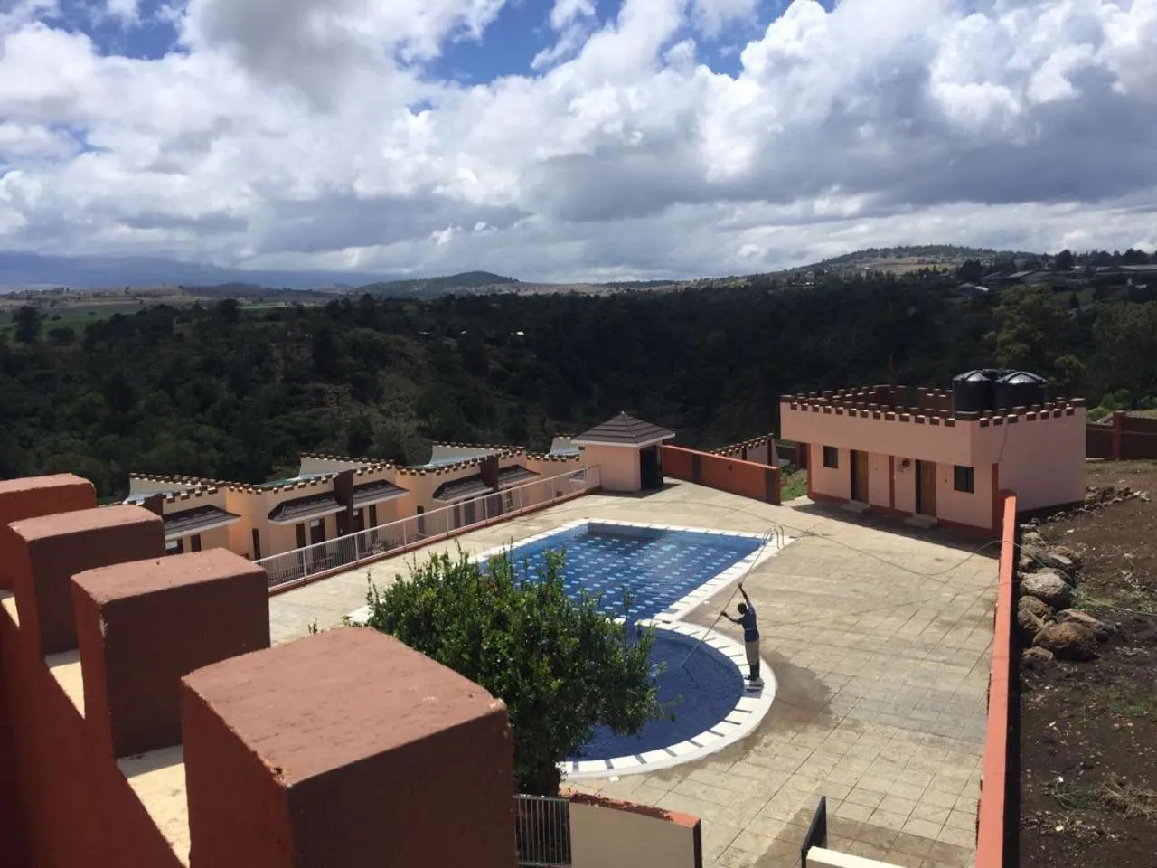 Bird's eye view in Regency Mount Kenya Hotel
