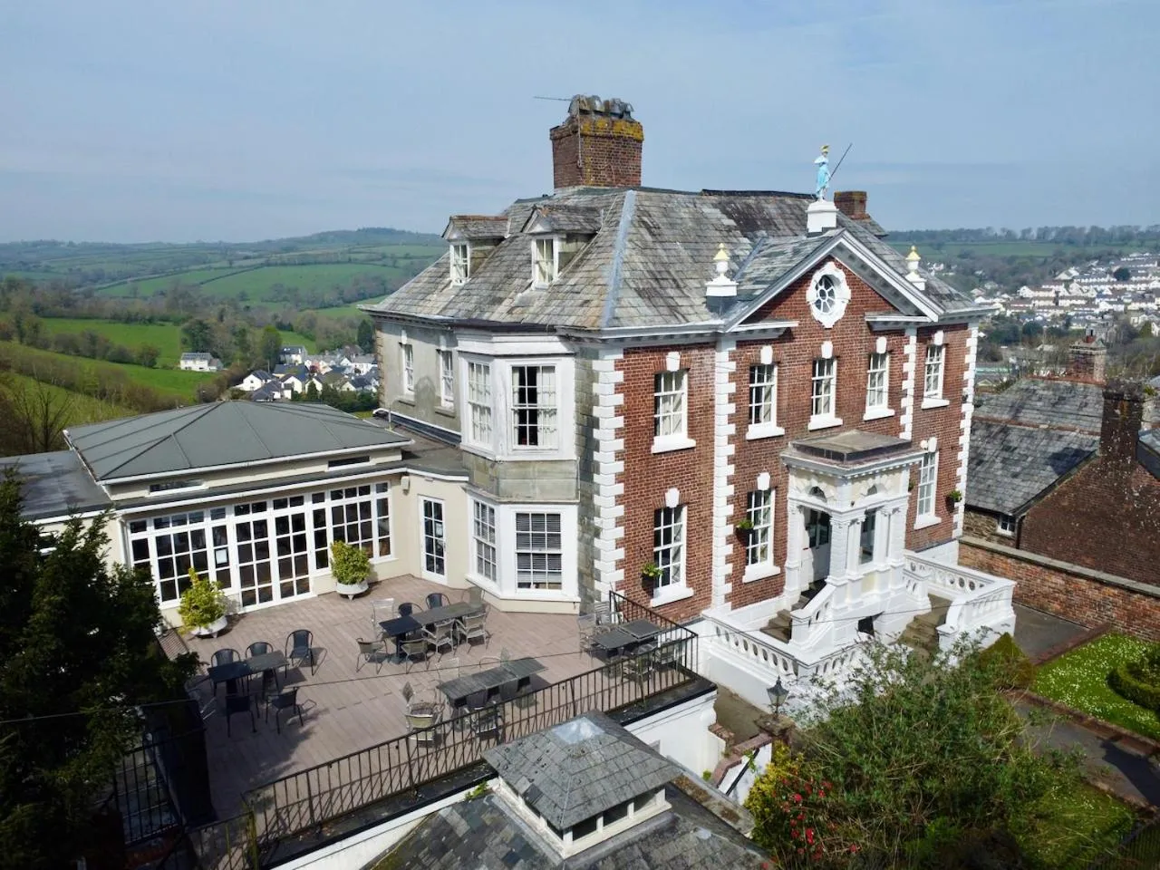 Property building in The Eagle House Hotel