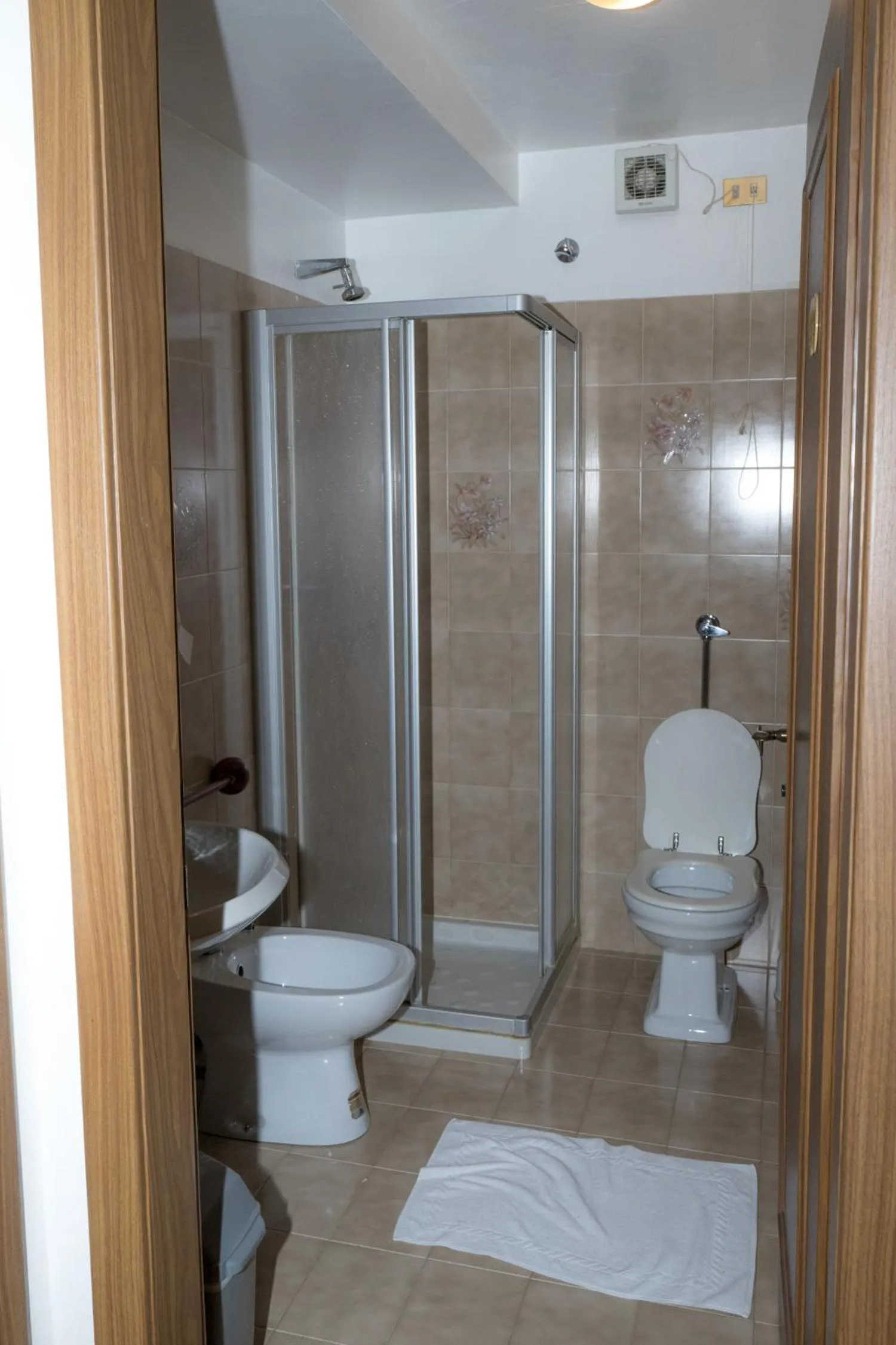 Shower in Hotel Fiames