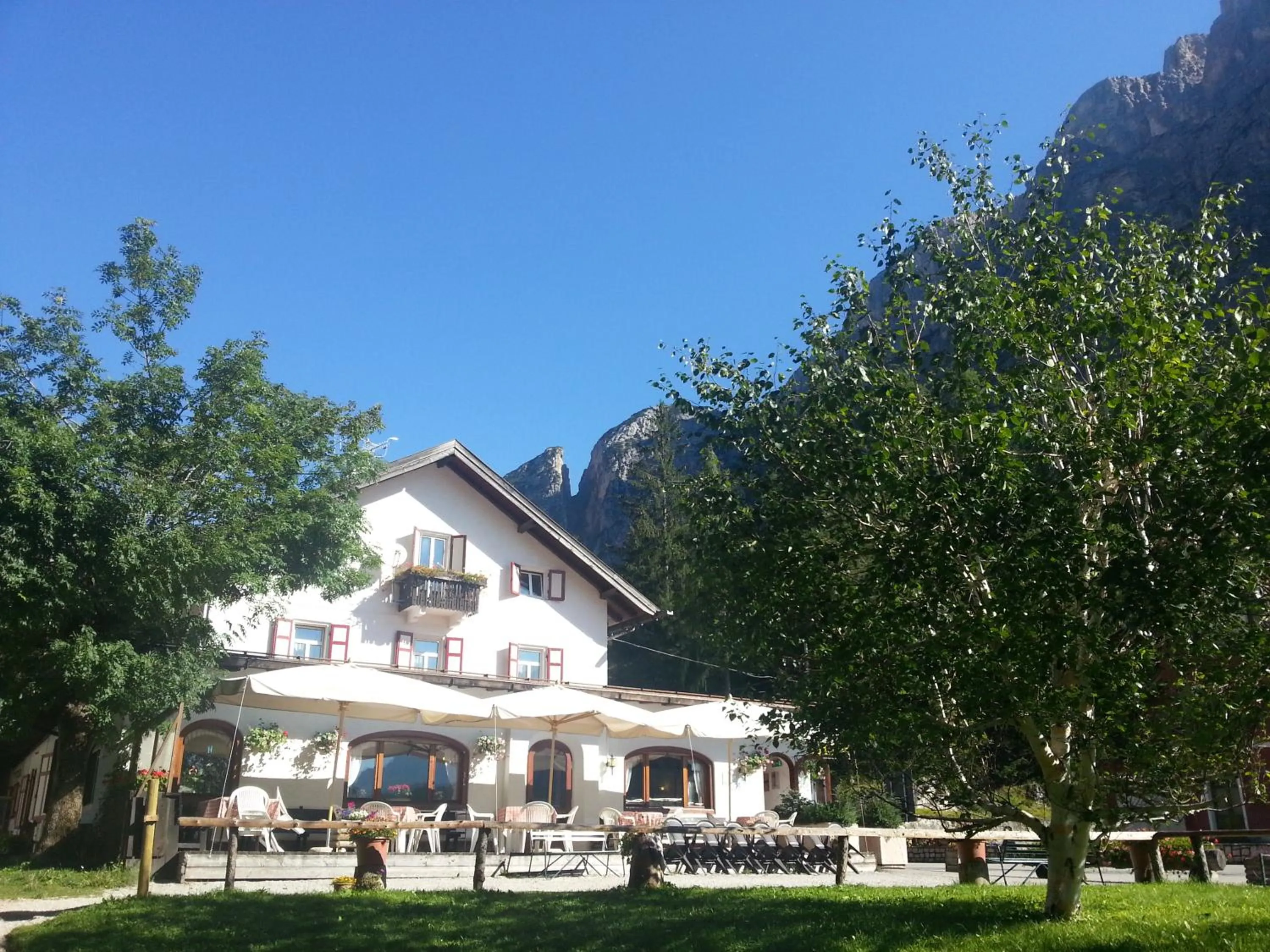 Facade/entrance in Hotel Fiames