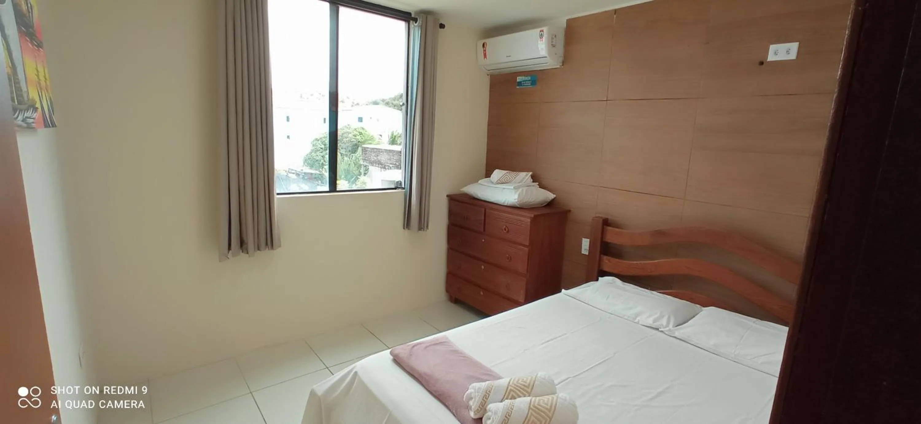 Bed in Lindo apartamento, pertinho do mar e com vista