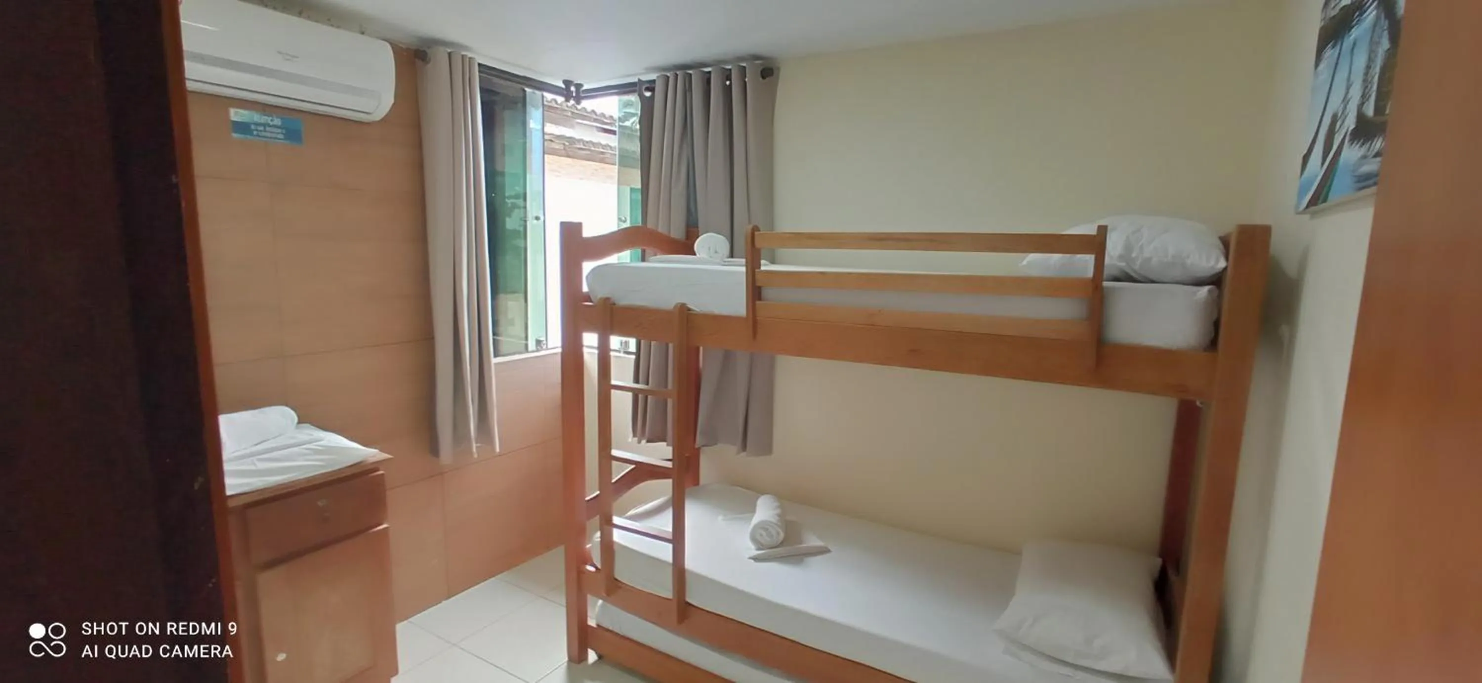 Bed in Lindo apartamento, pertinho do mar e com vista