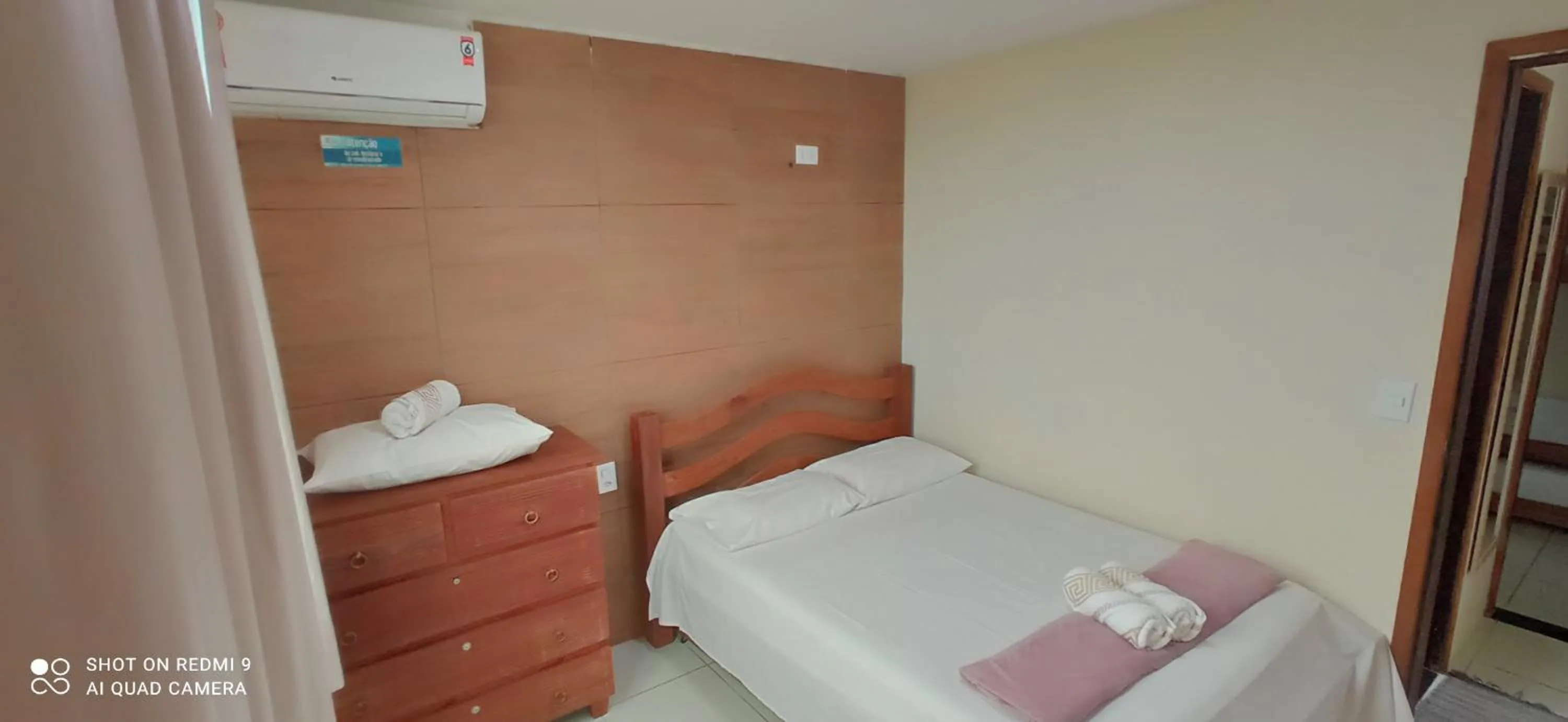 Bed in Lindo apartamento, pertinho do mar e com vista