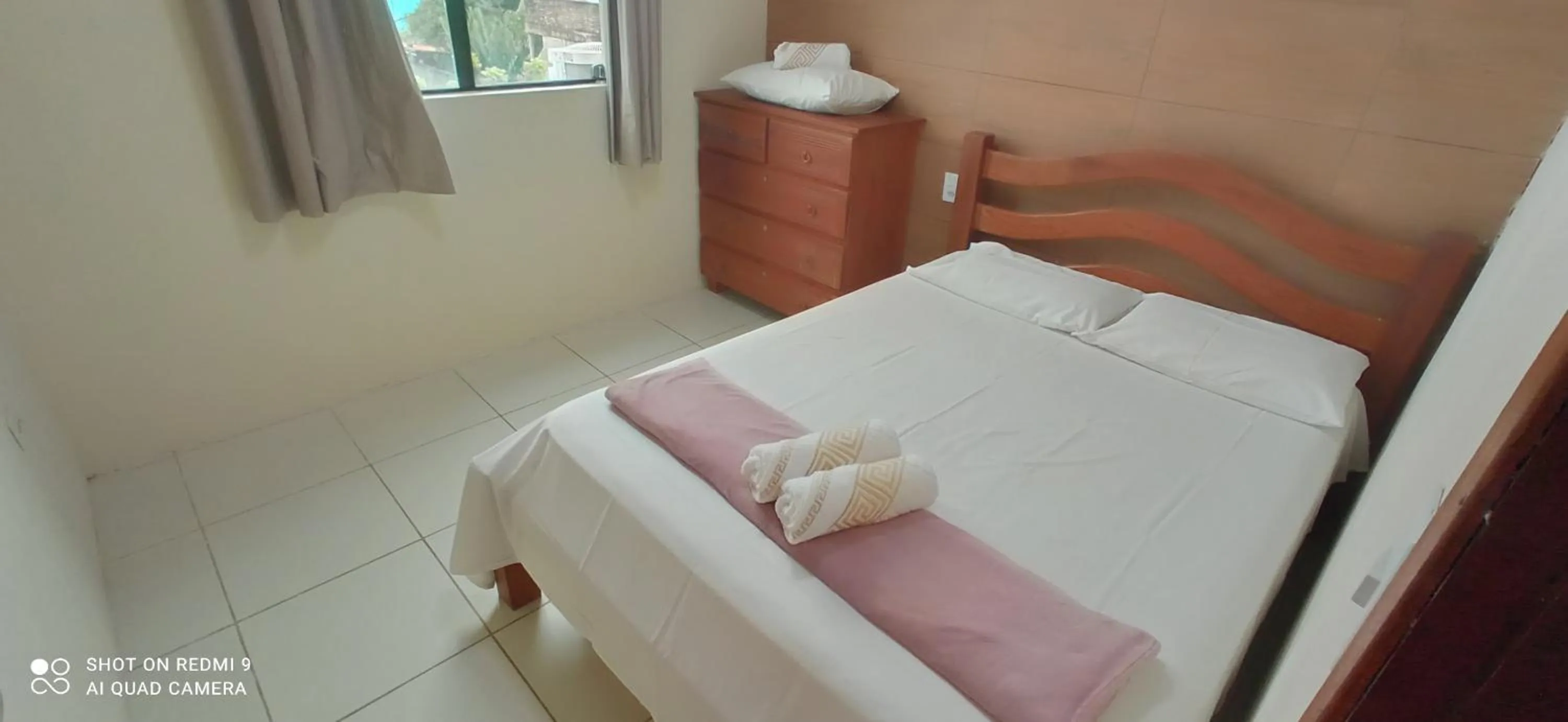 Bed in Lindo apartamento, pertinho do mar e com vista