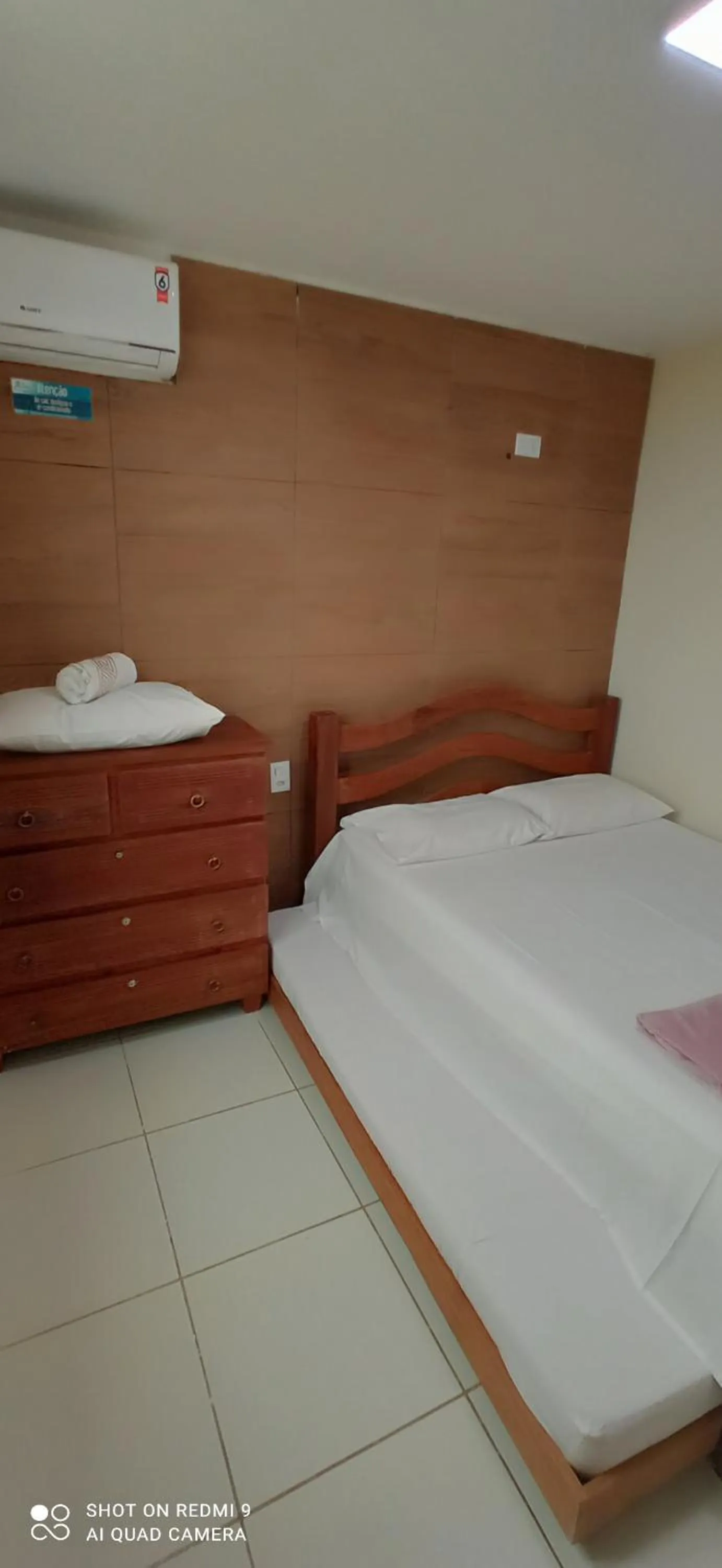 Bed in Lindo apartamento, pertinho do mar e com vista