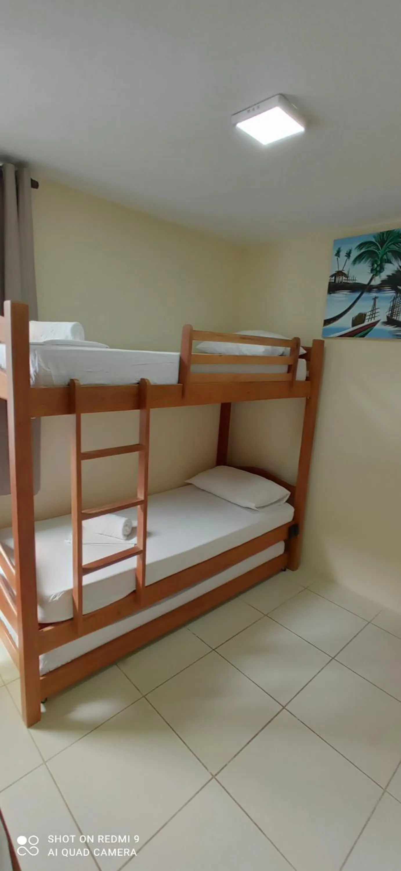 Bed in Lindo apartamento, pertinho do mar e com vista