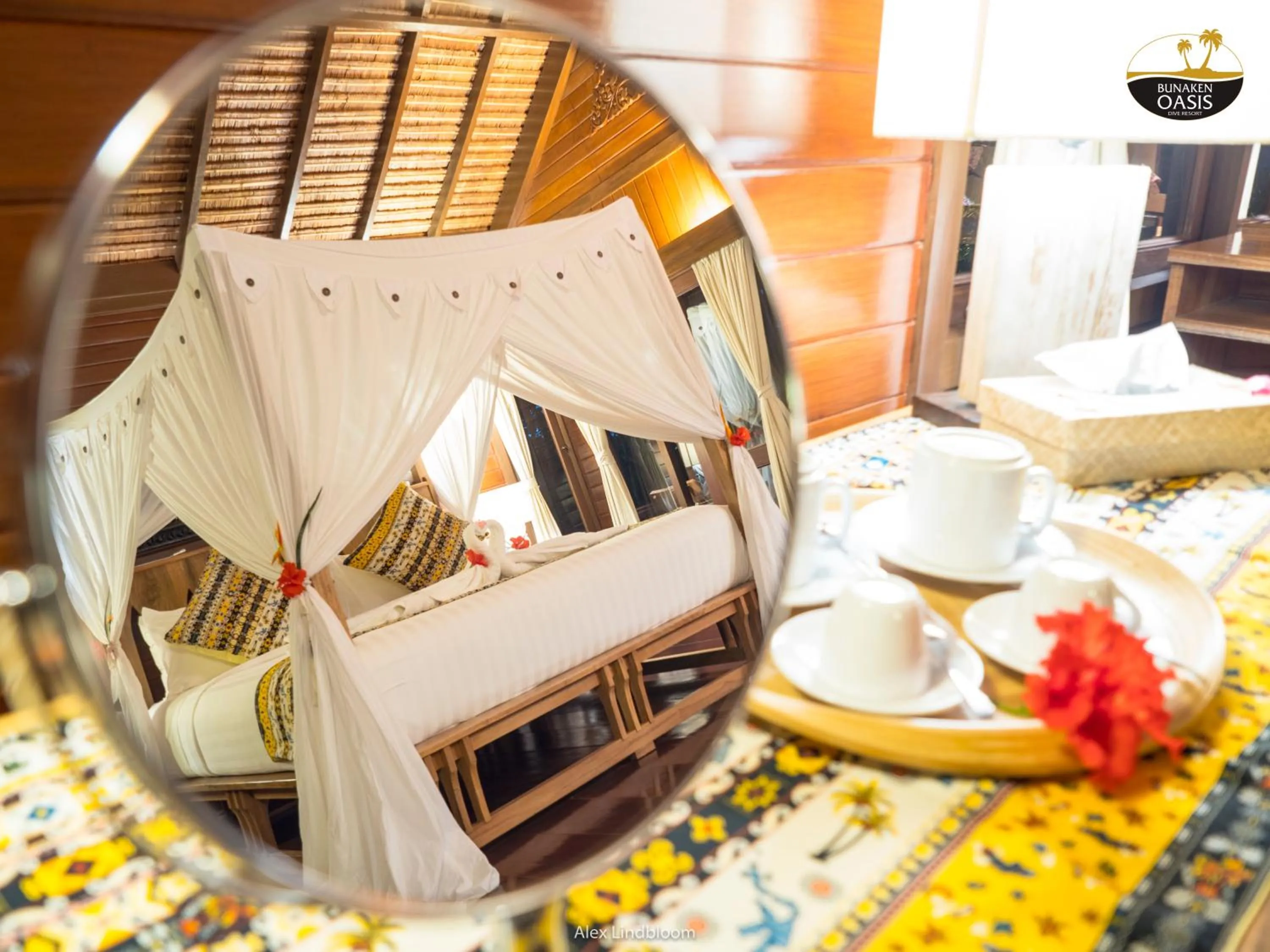 Garden in Bunaken Oasis Dive Resort and Spa