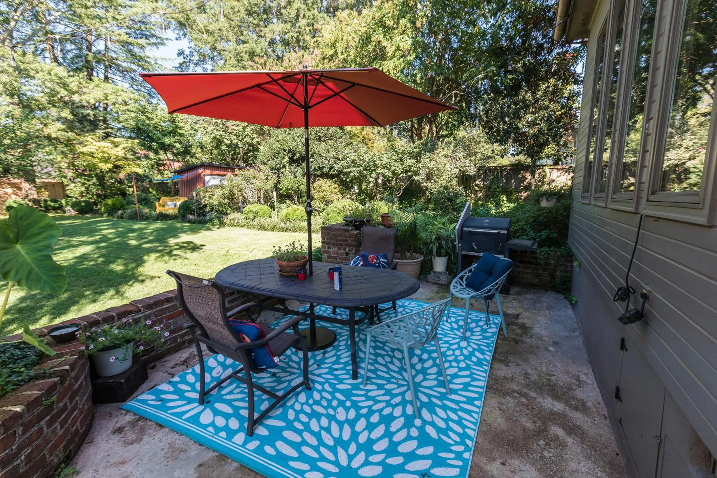 Patio in West Park Gardens