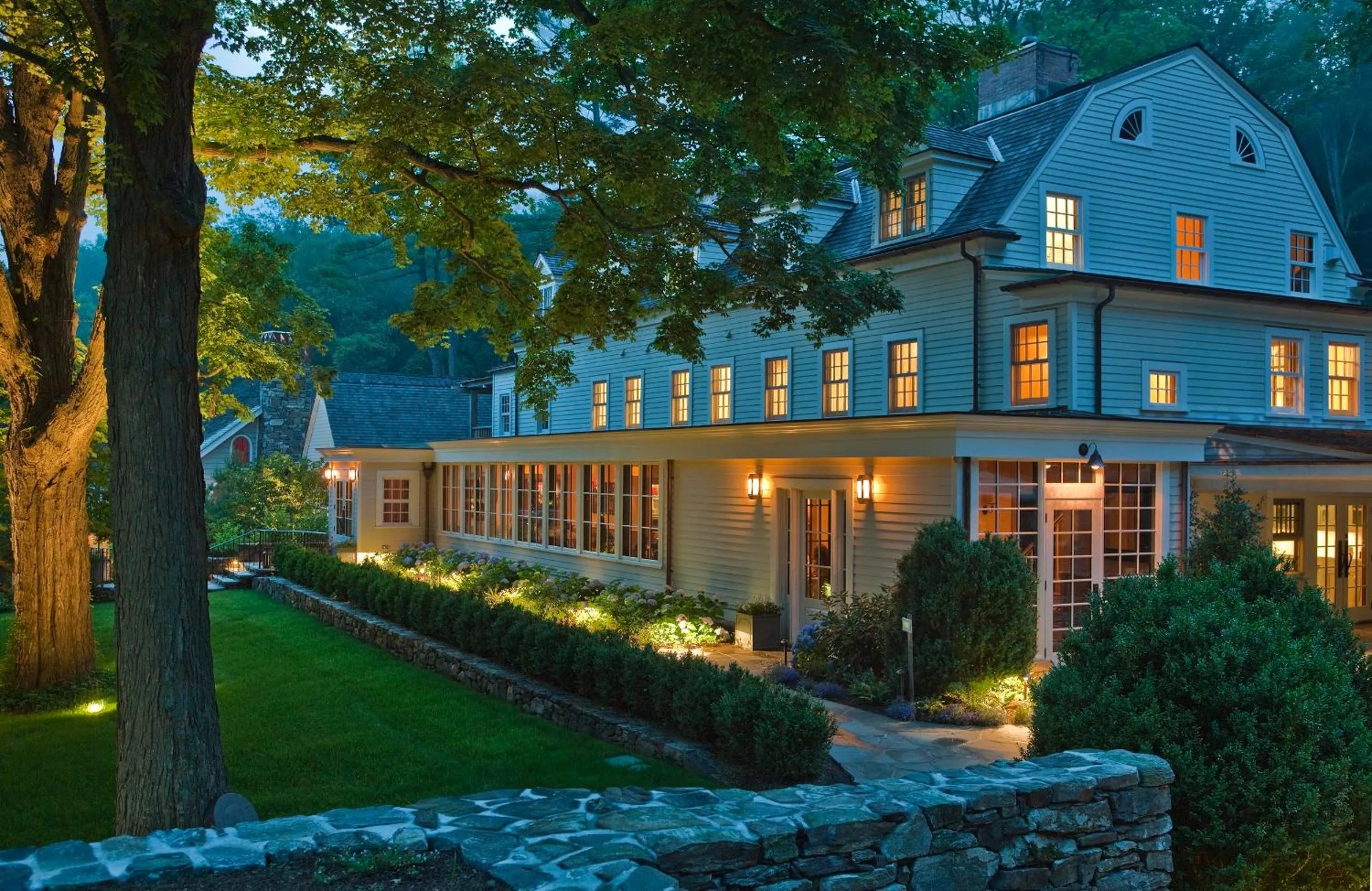 Patio in Bedford Post Inn
