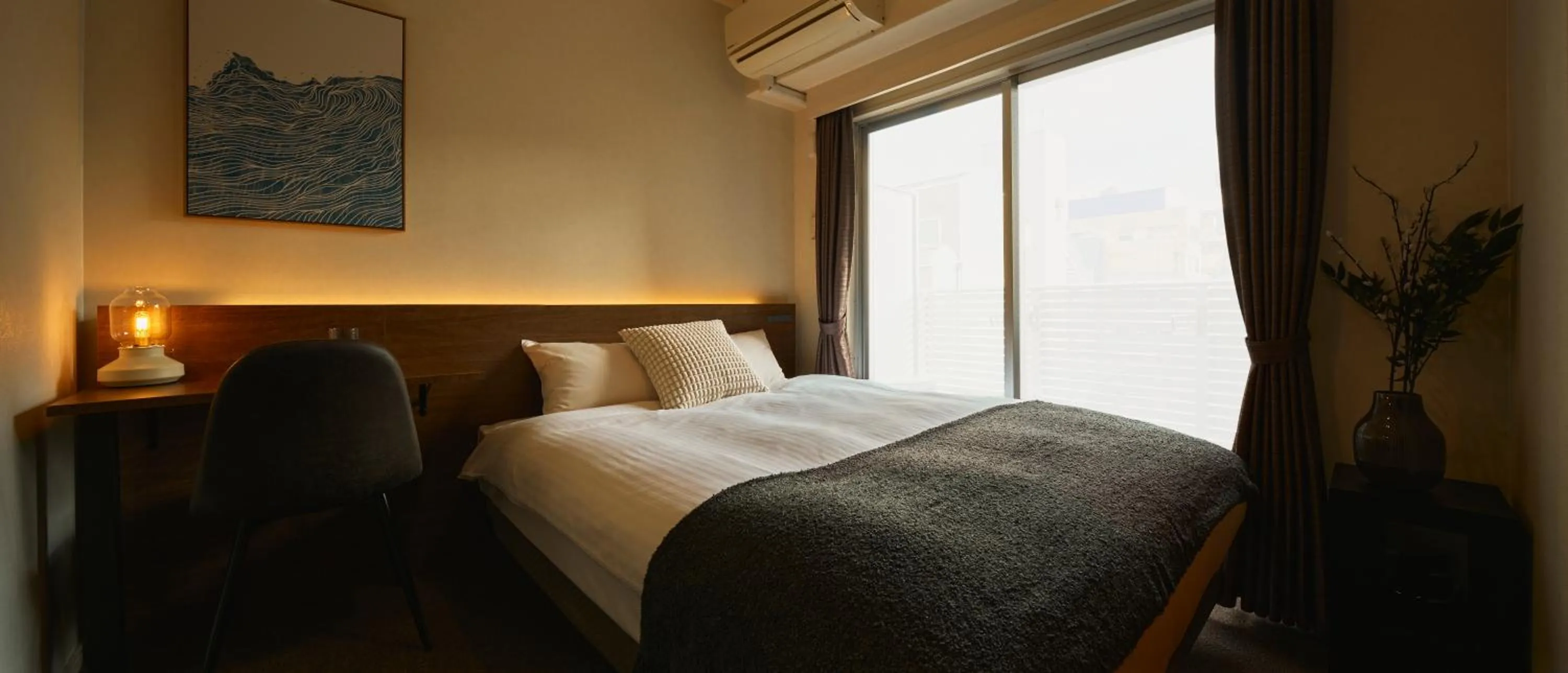 Bedroom, Bed in Residence Hotel Hakata 3