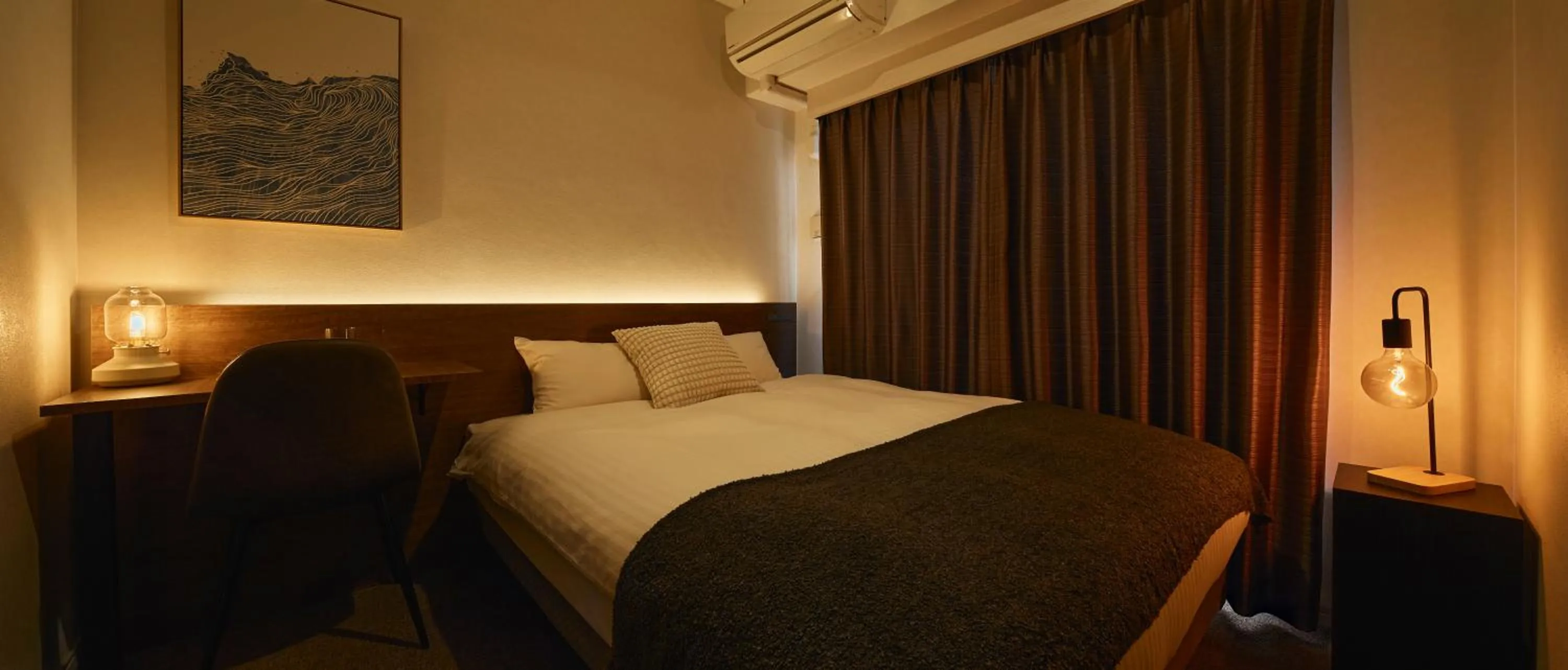 Bedroom, Bed in Residence Hotel Hakata 3