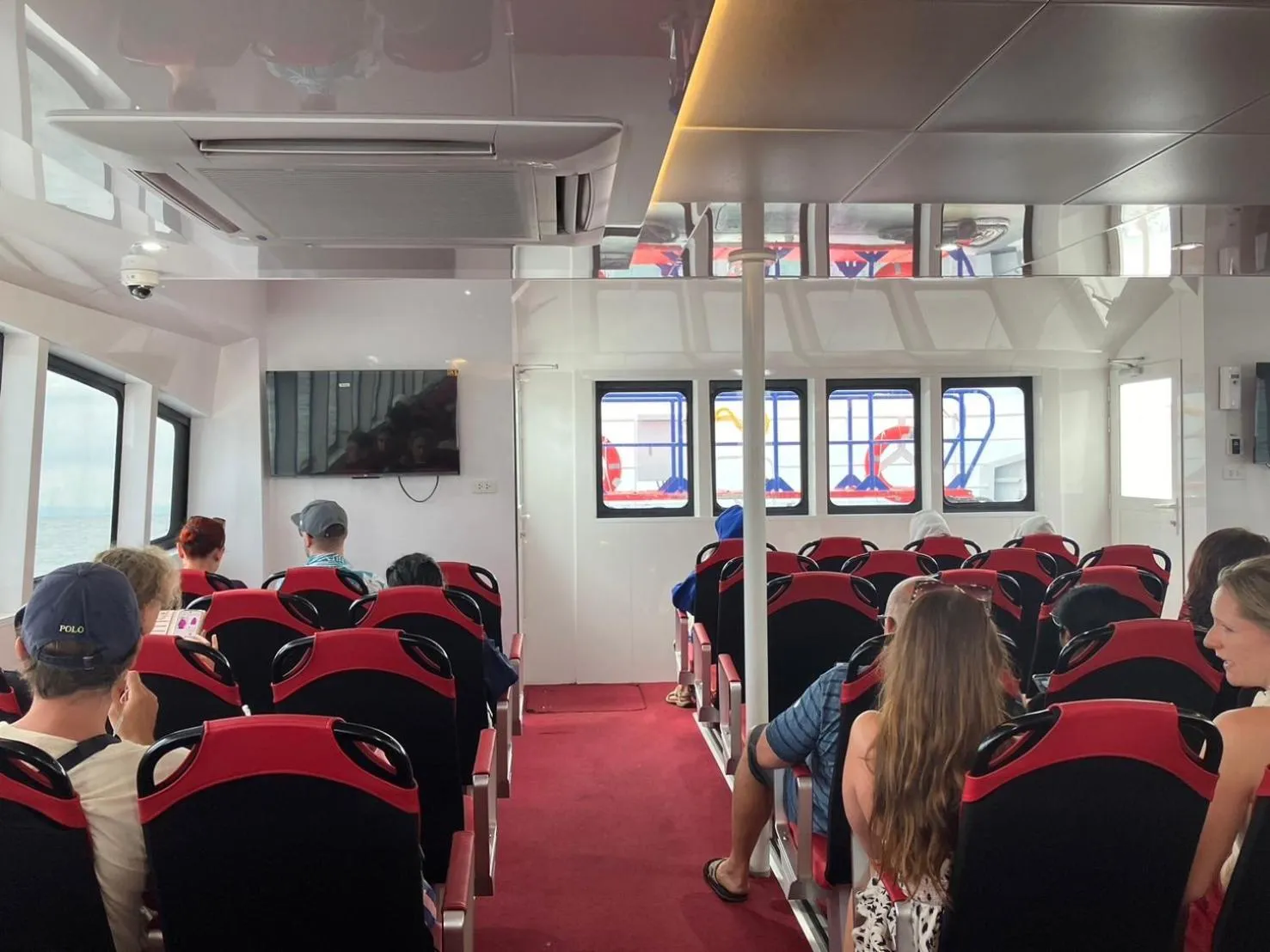 People in Naivacha Tent Koh Mak