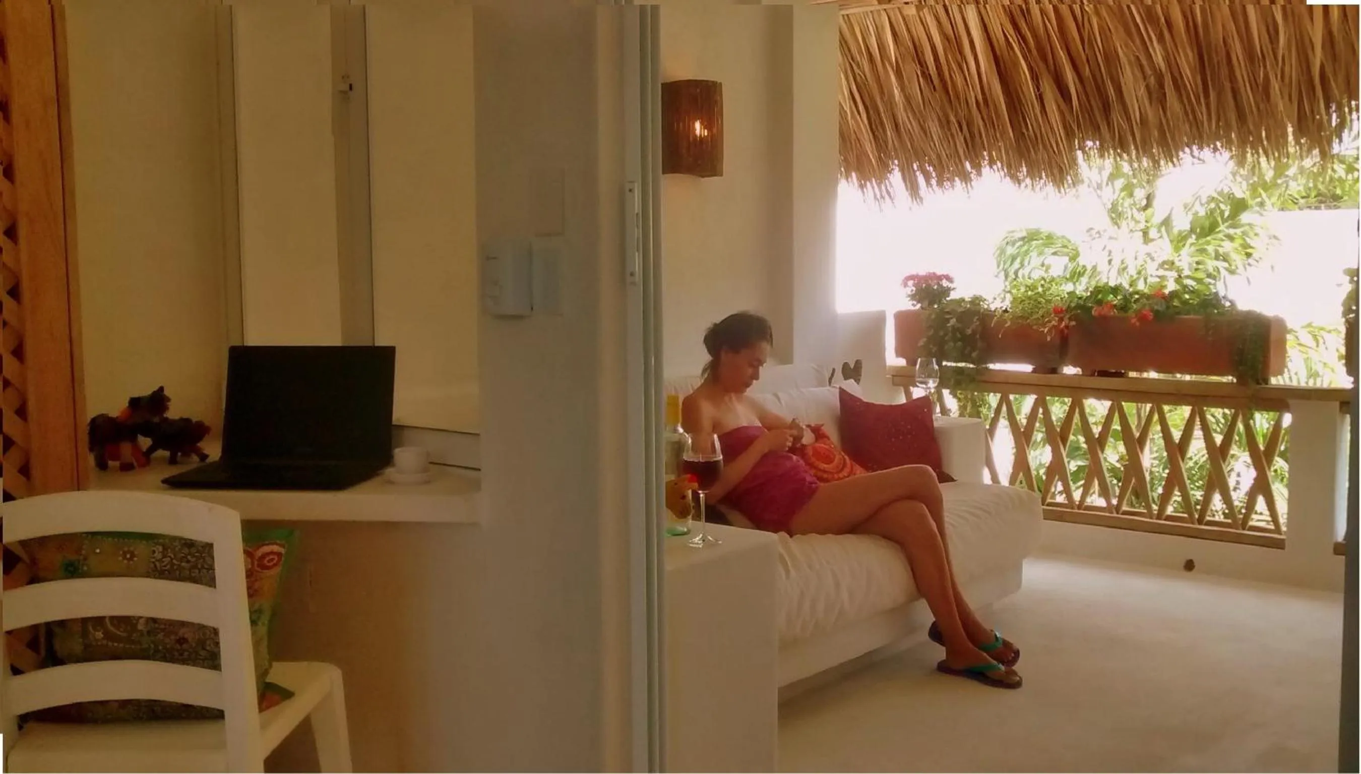 Decorative detail in Villa Maria Bed and Breakfast