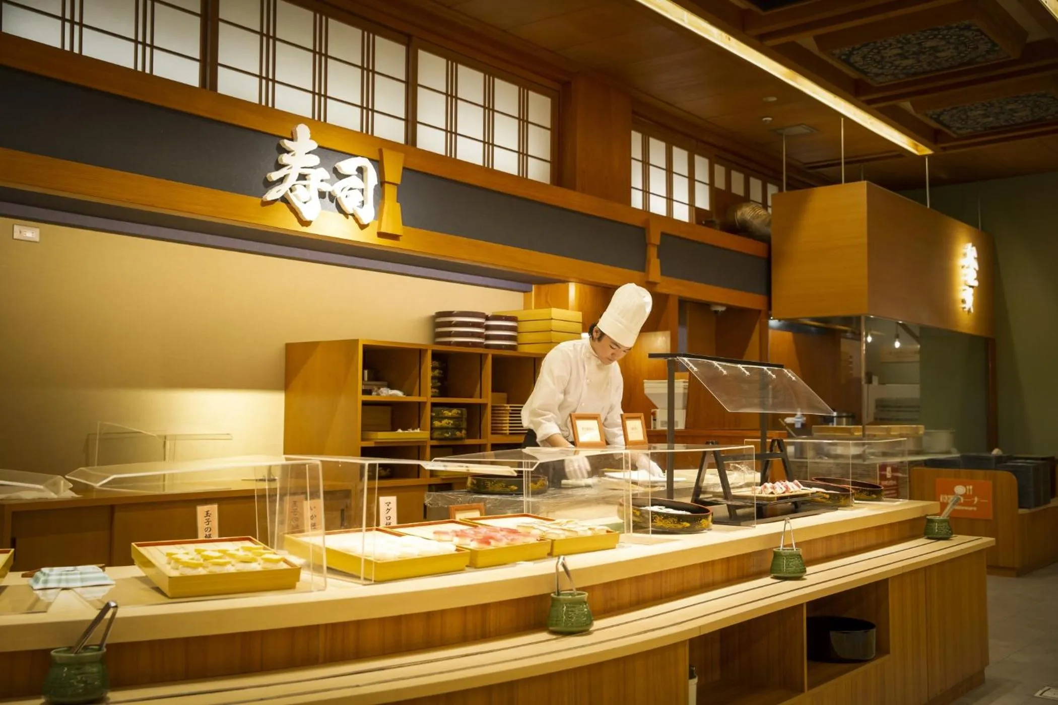 Restaurant/places to eat in Ooedo Onsen Monogatari Unazuki Grand Hotel