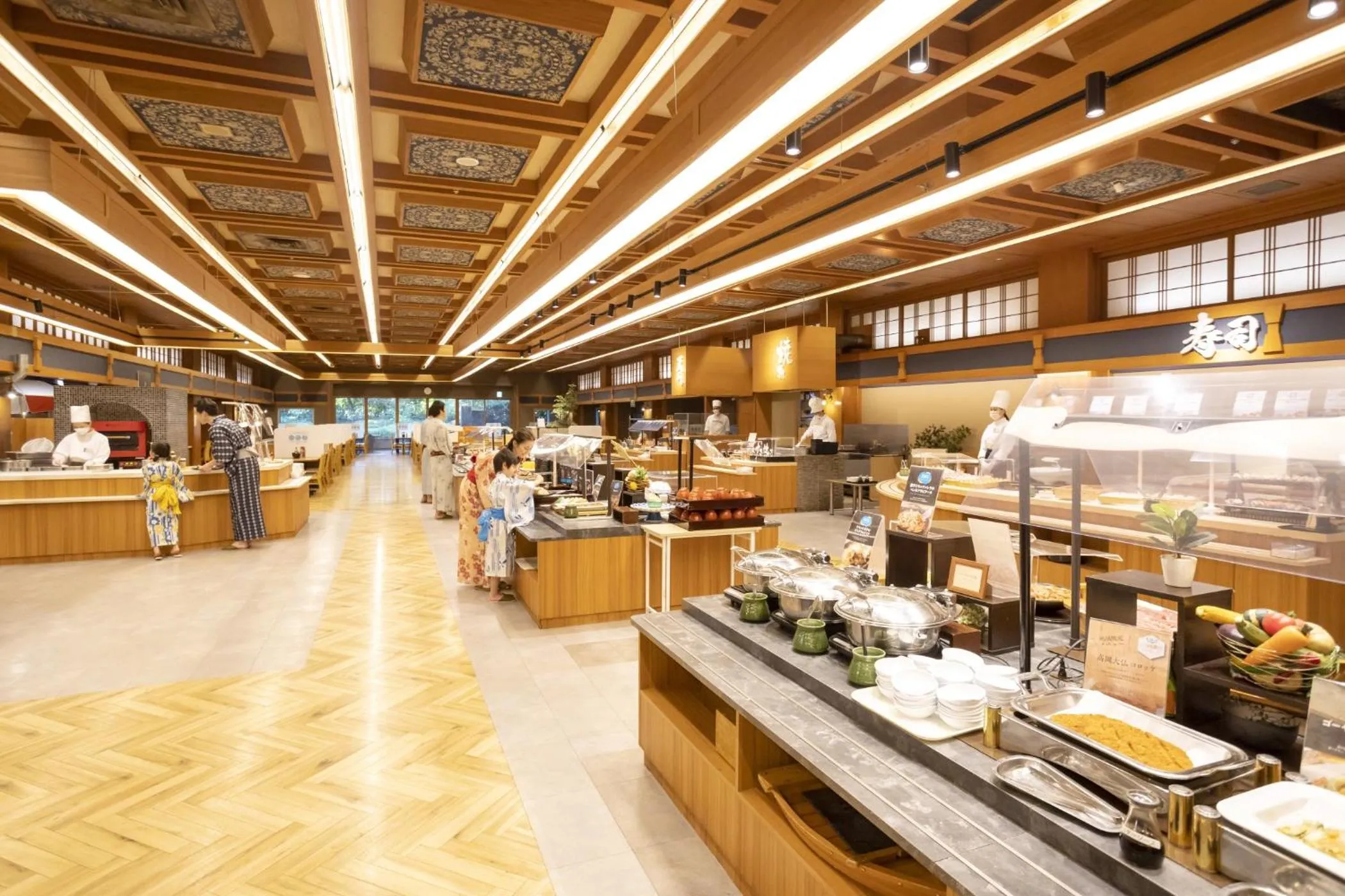 Restaurant/places to eat in Ooedo Onsen Monogatari Unazuki Grand Hotel