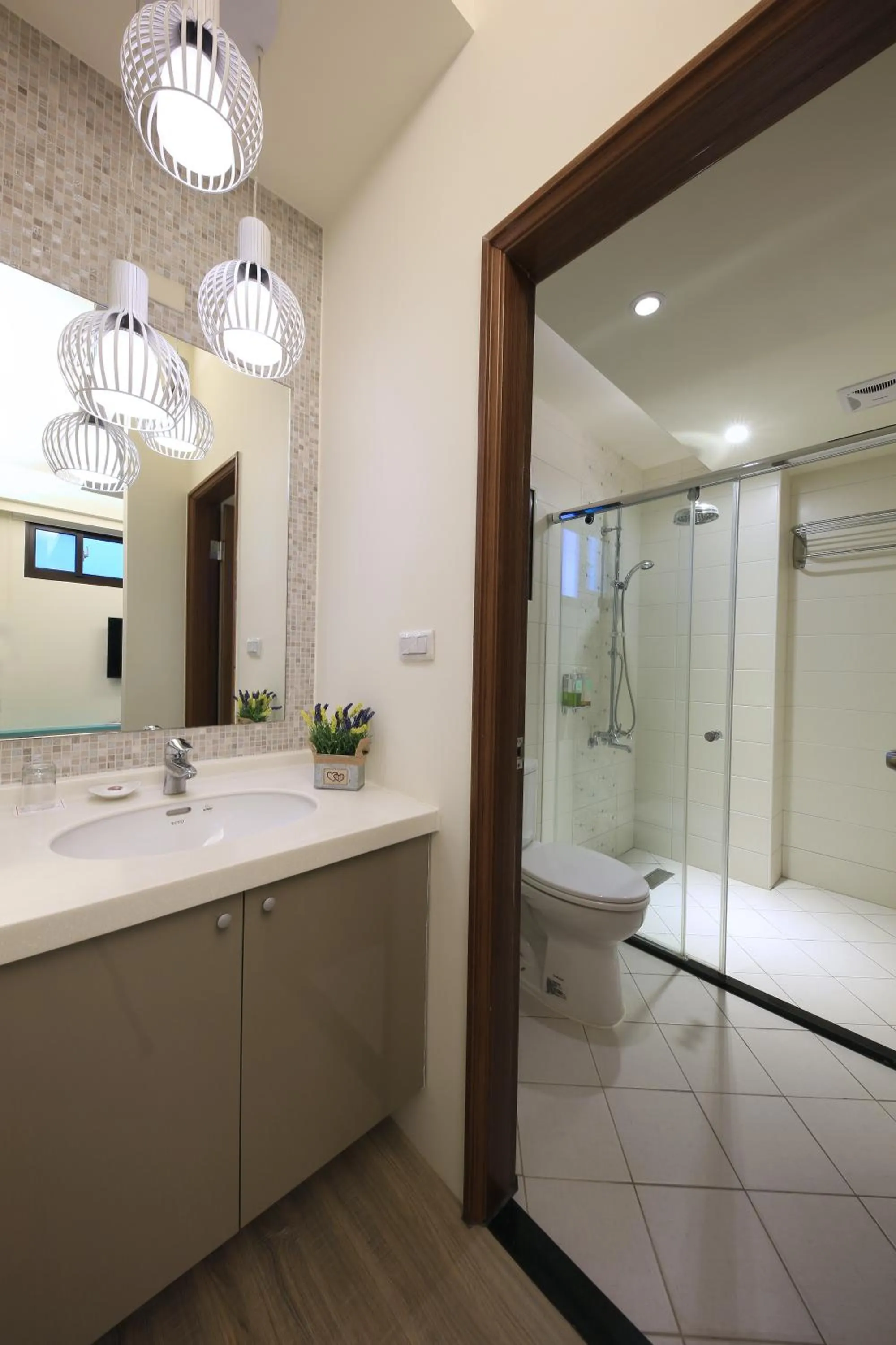 Bathroom in Early Summer