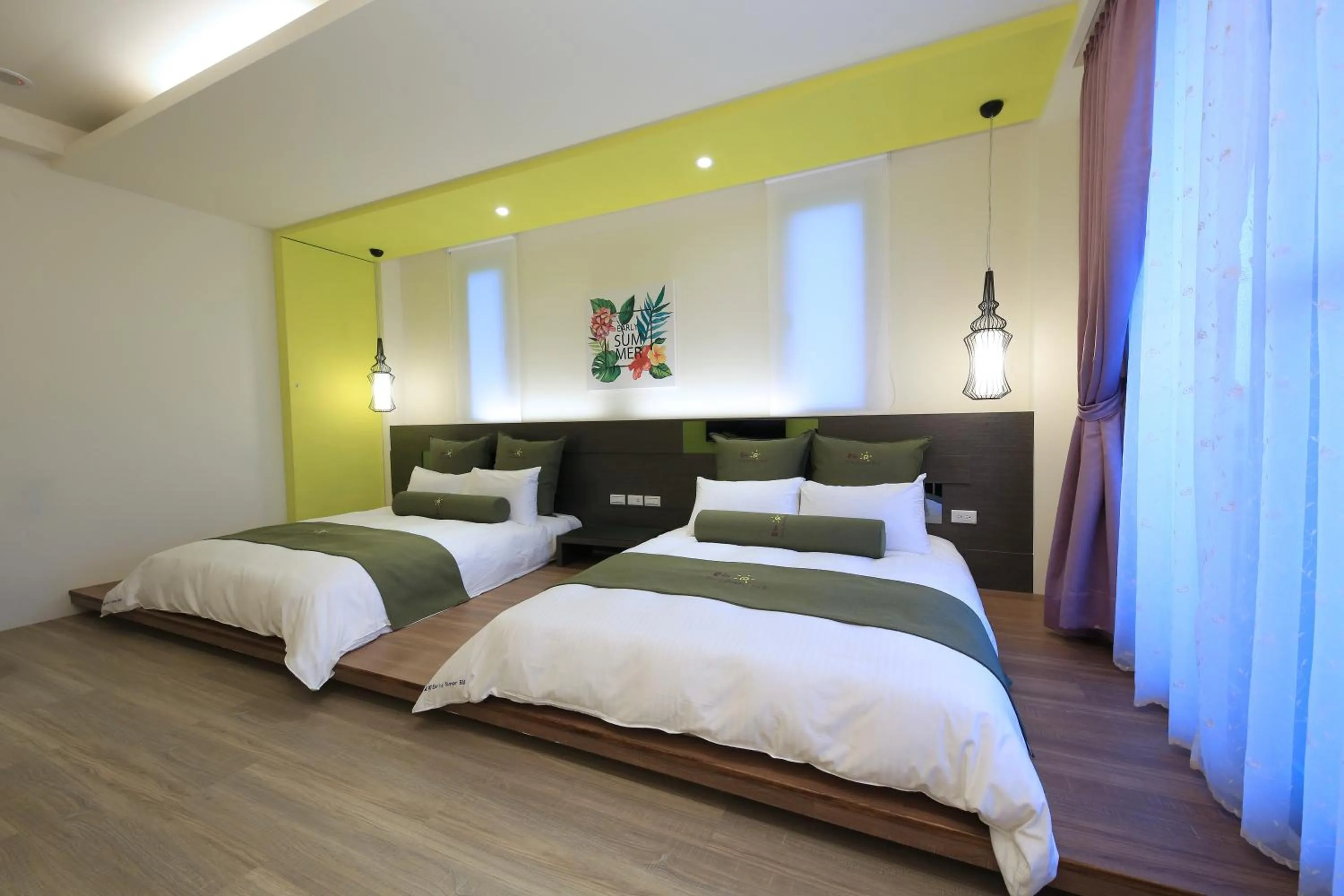 Garden, Bed in Early Summer