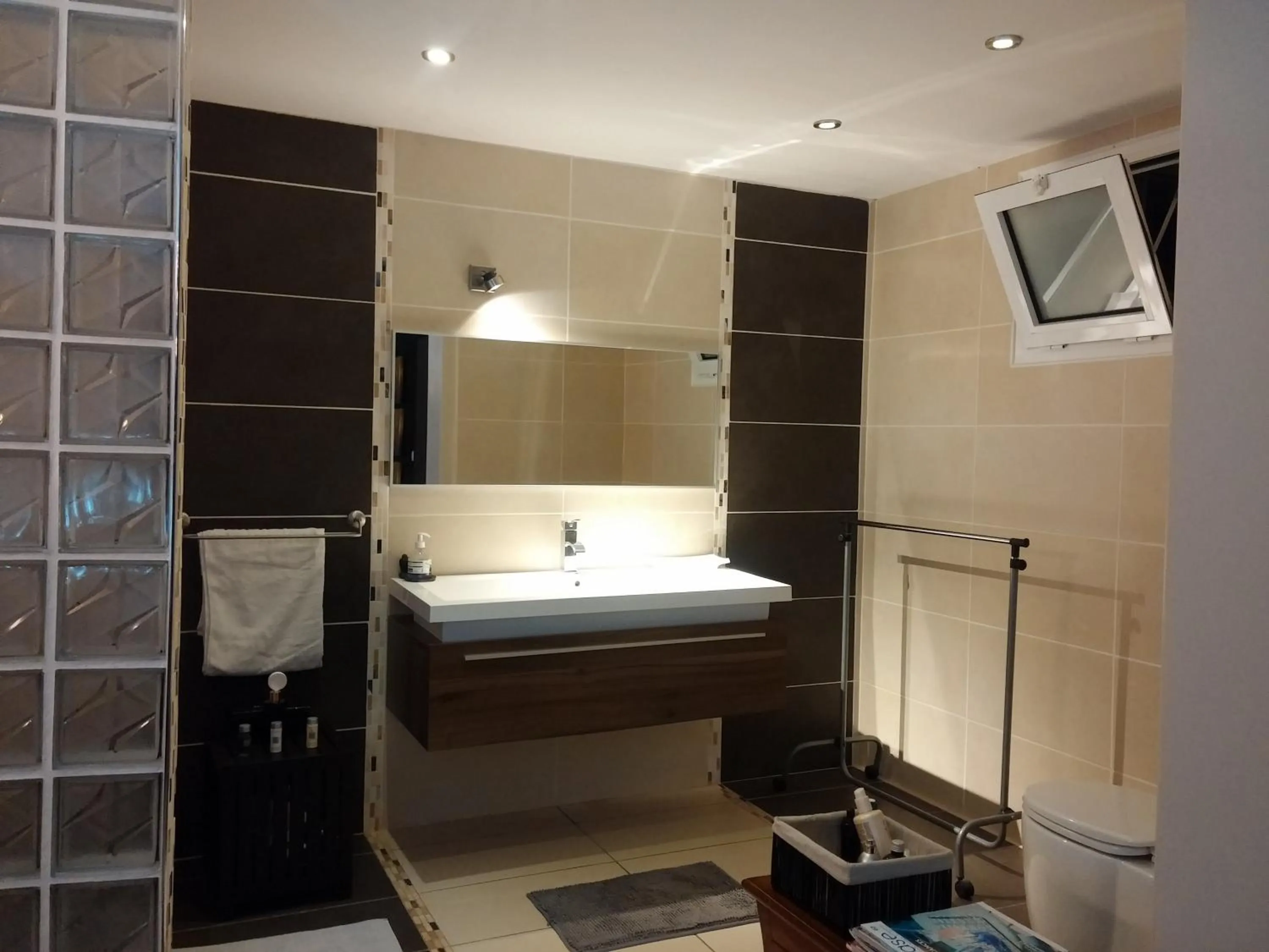 Shower in Villa Niagara avec Spa