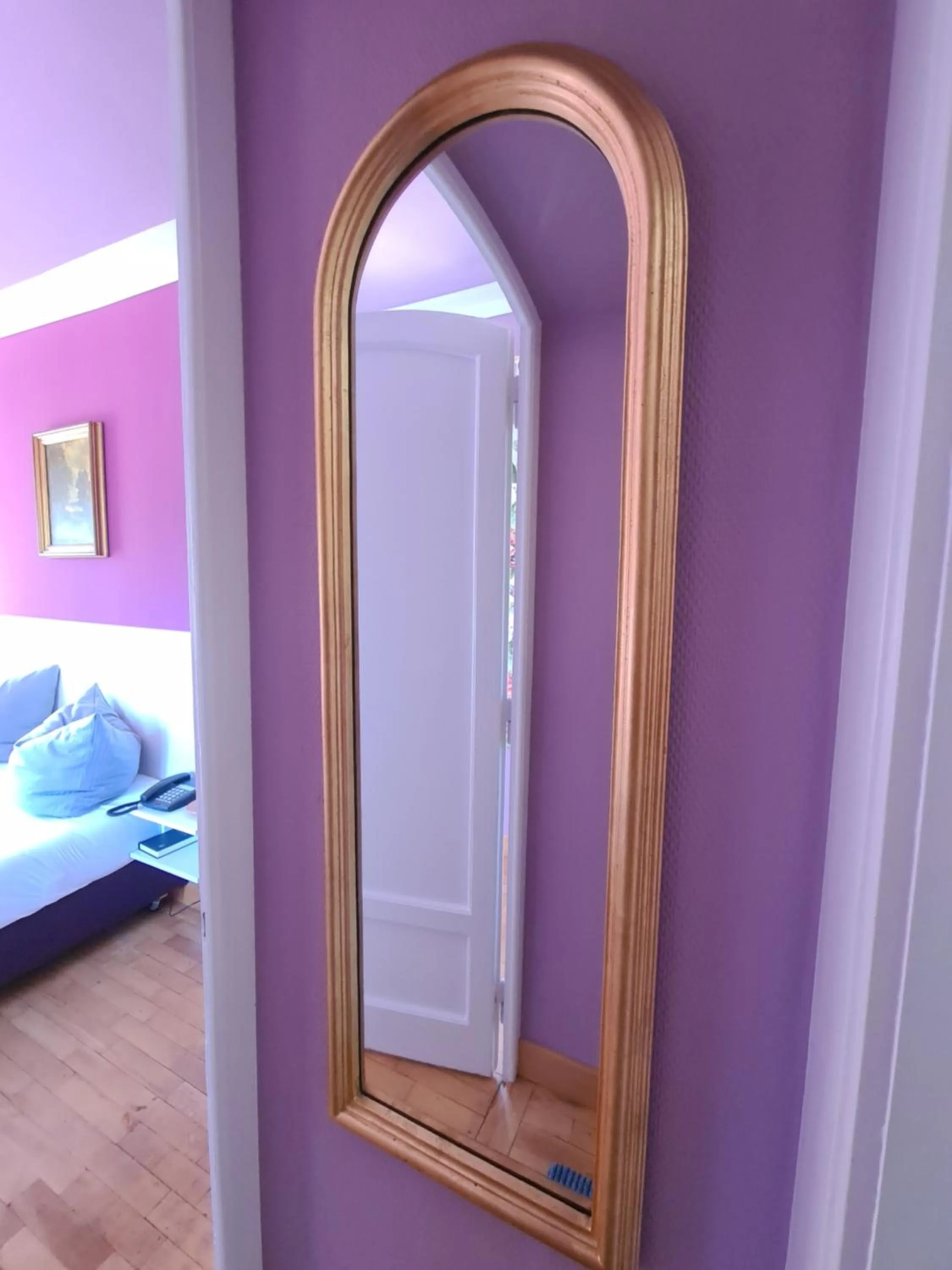 Bed in Hotel Waldsee