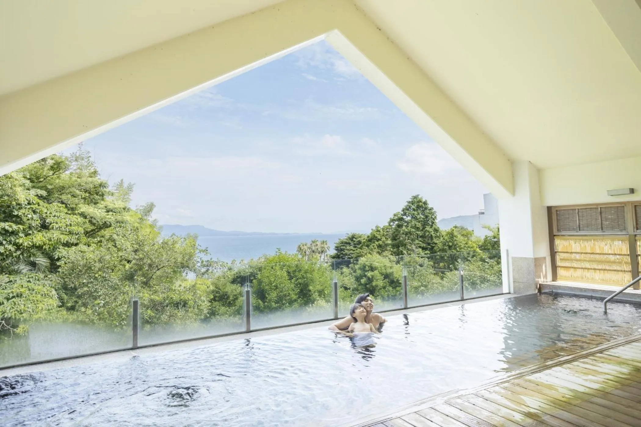 Hot Spring Bath in Ooedo Onsen Monogatari Hotel Ranpu