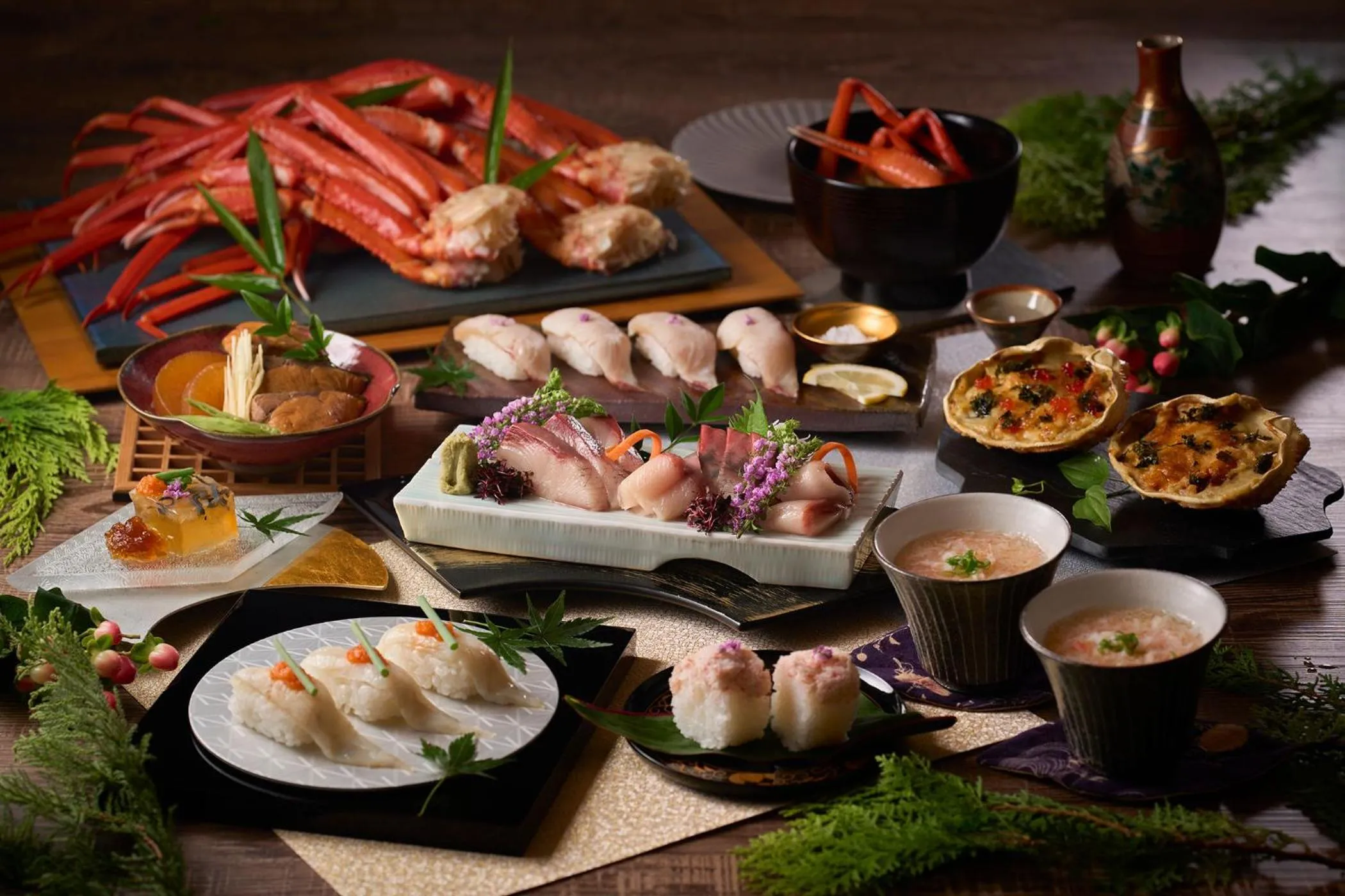 Dinner in Ooedo Onsen Monogatari Hotel Ranpu