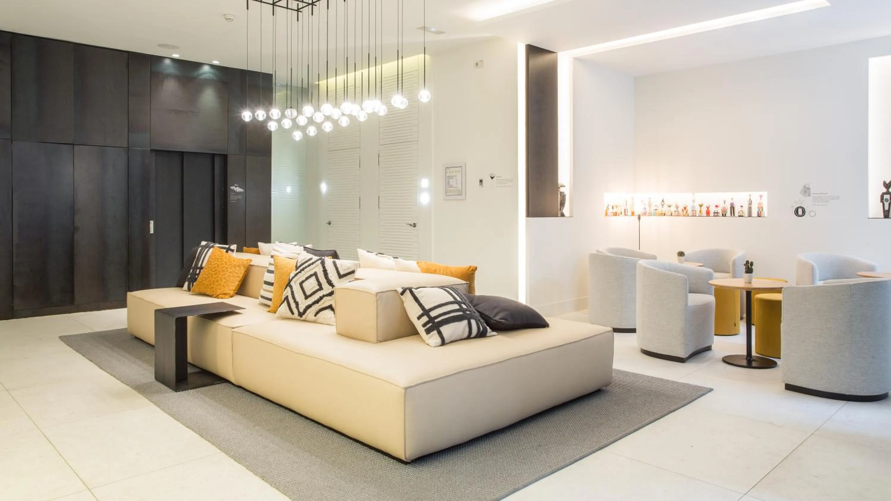 Lobby or reception in Hotel Denit Barcelona