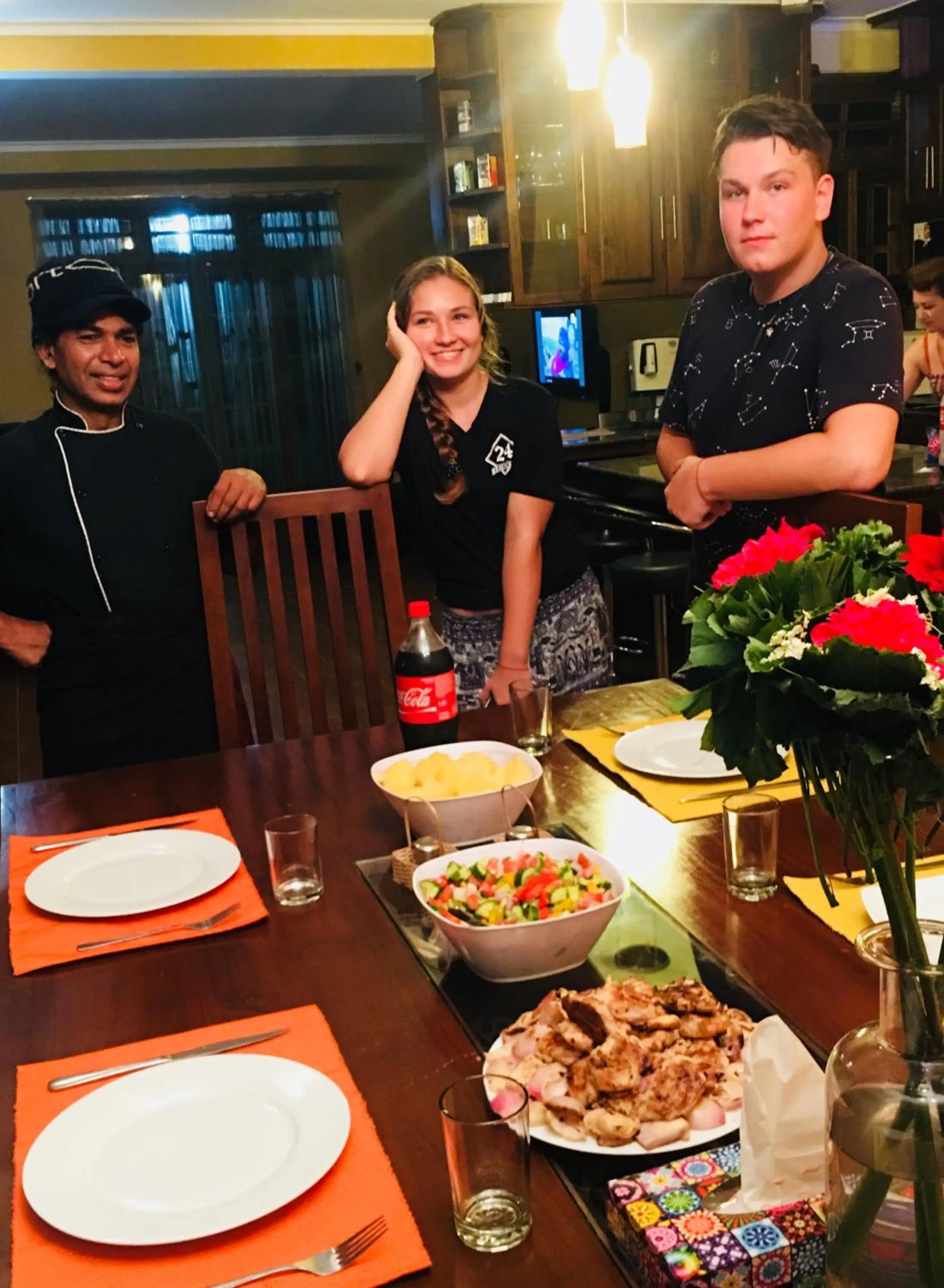 Food in Villa Familia