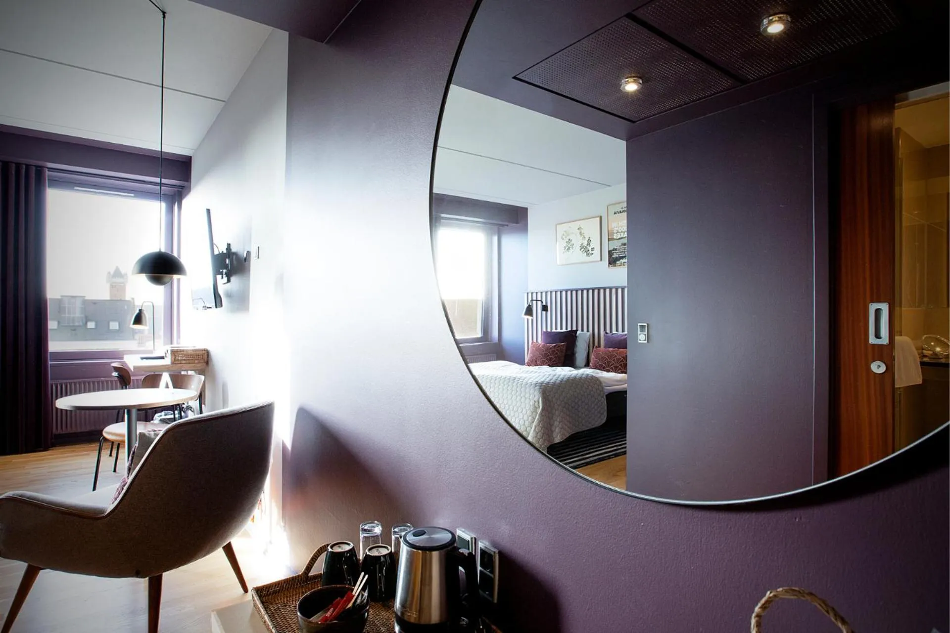 Bed in Hotel Britannia