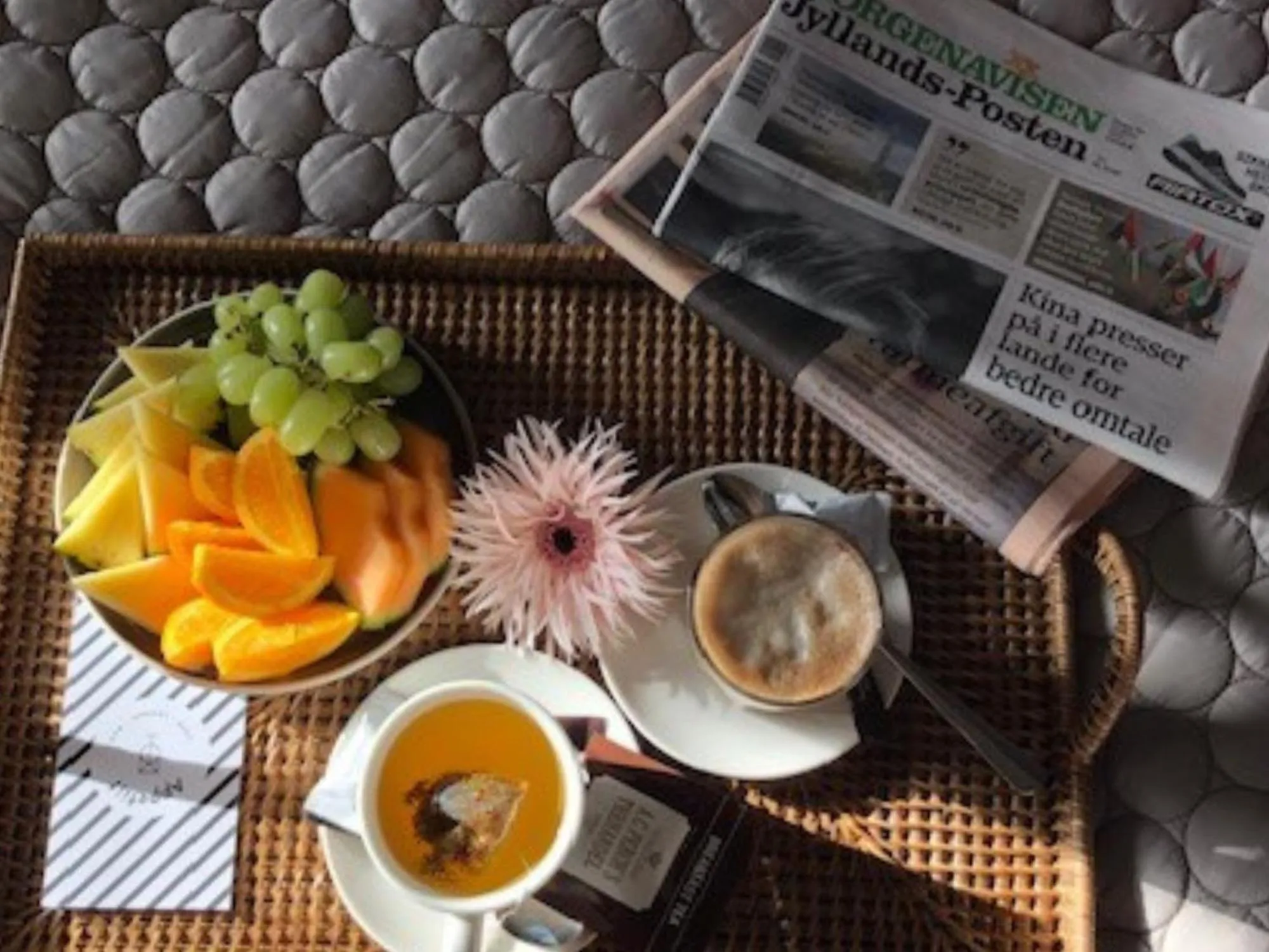 Food and drinks in Hotel Britannia