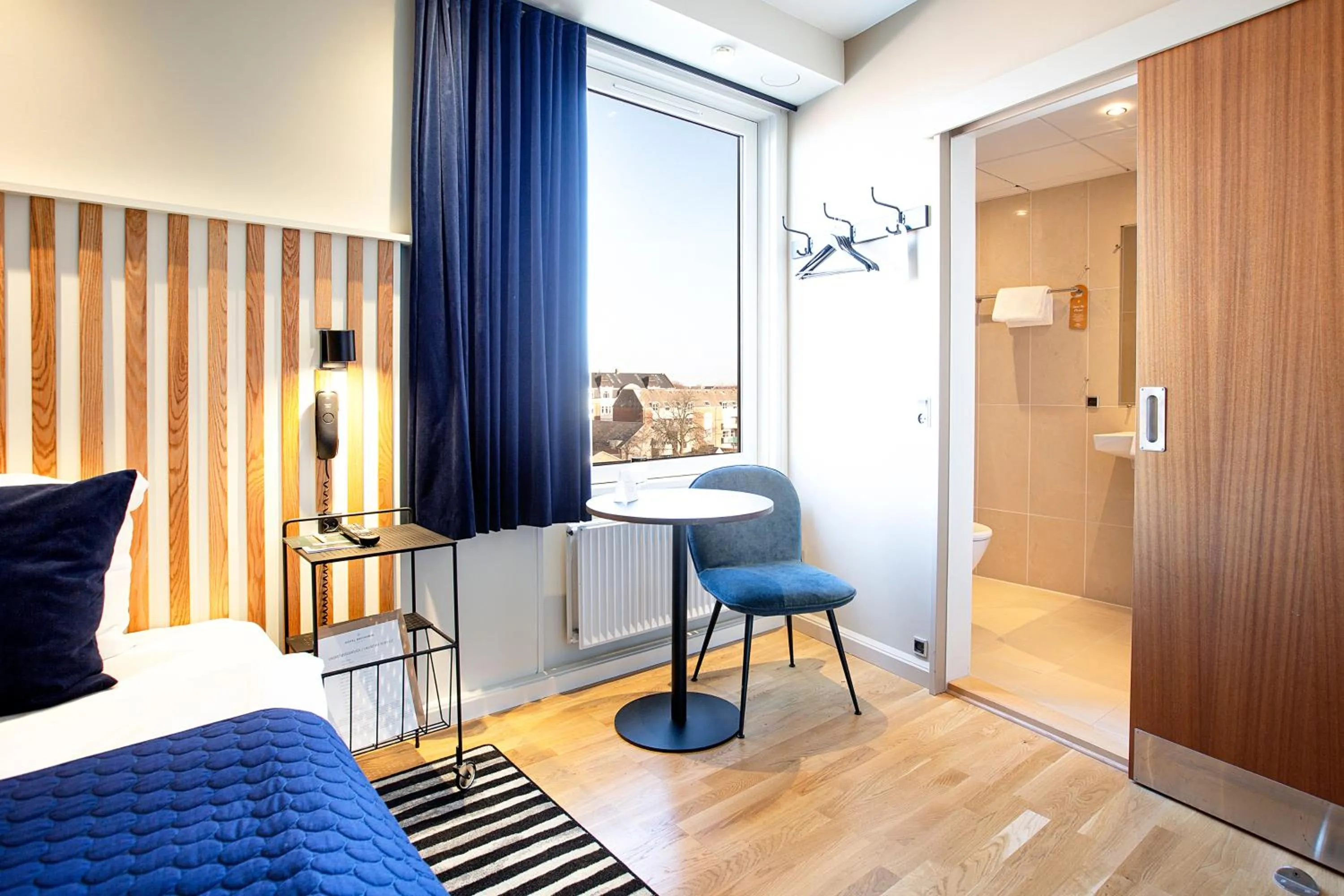 Bed in Hotel Britannia