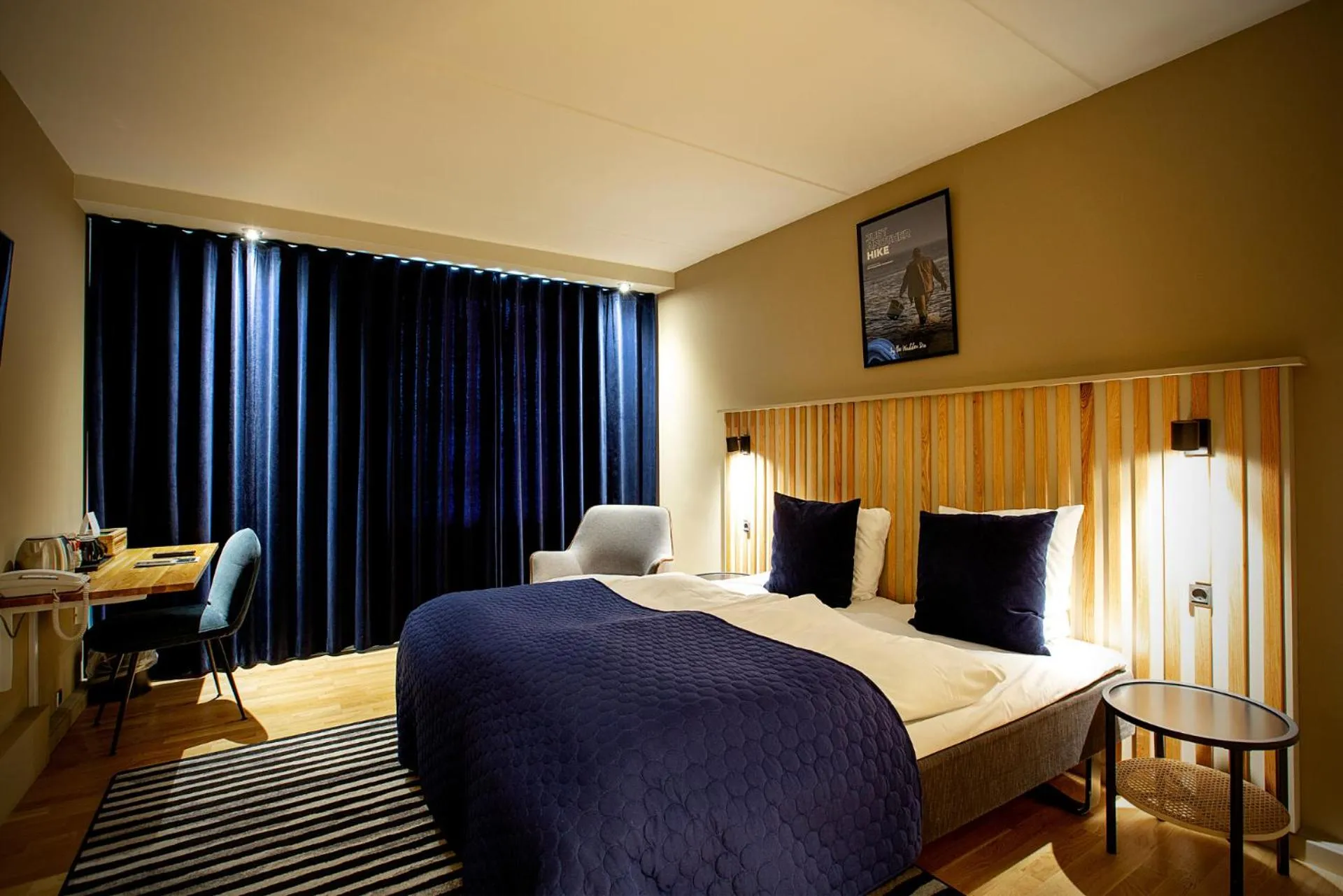 Bed in Hotel Britannia