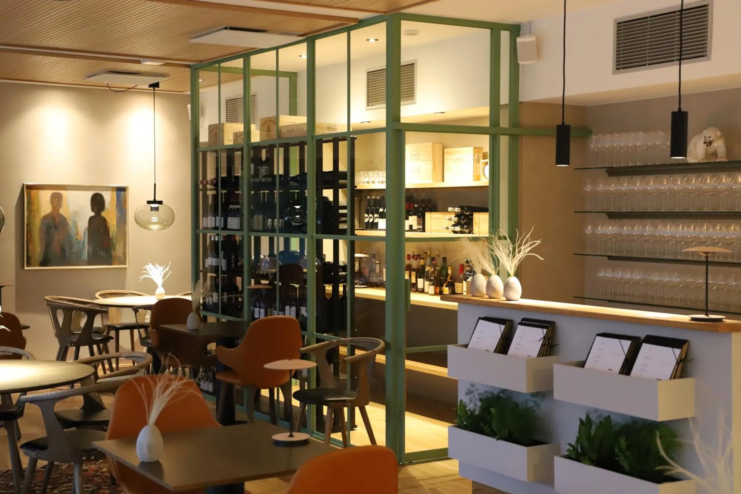 Restaurant/places to eat in Hotel Britannia