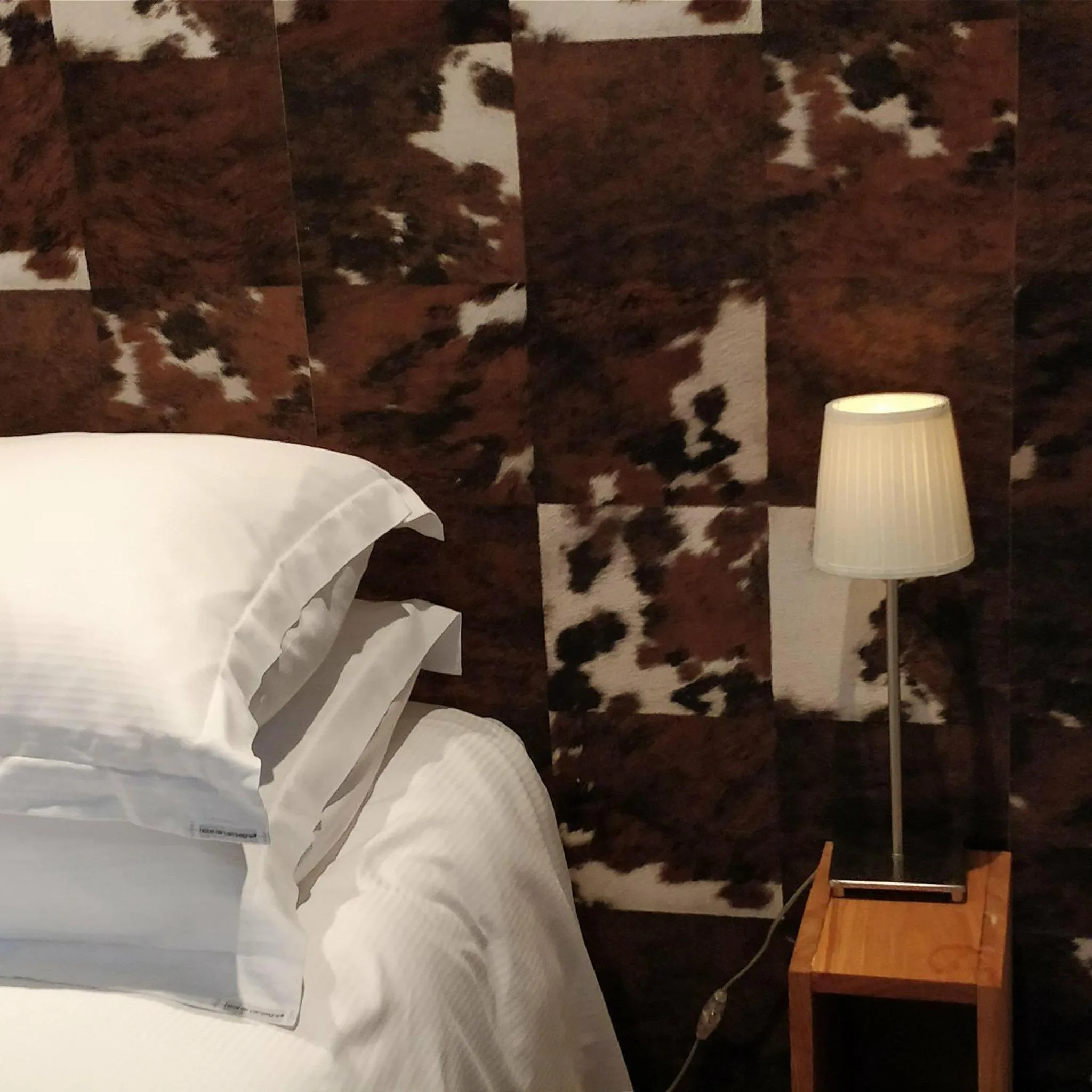 Decorative detail, Bed in Clos Masure hôtel de campagne