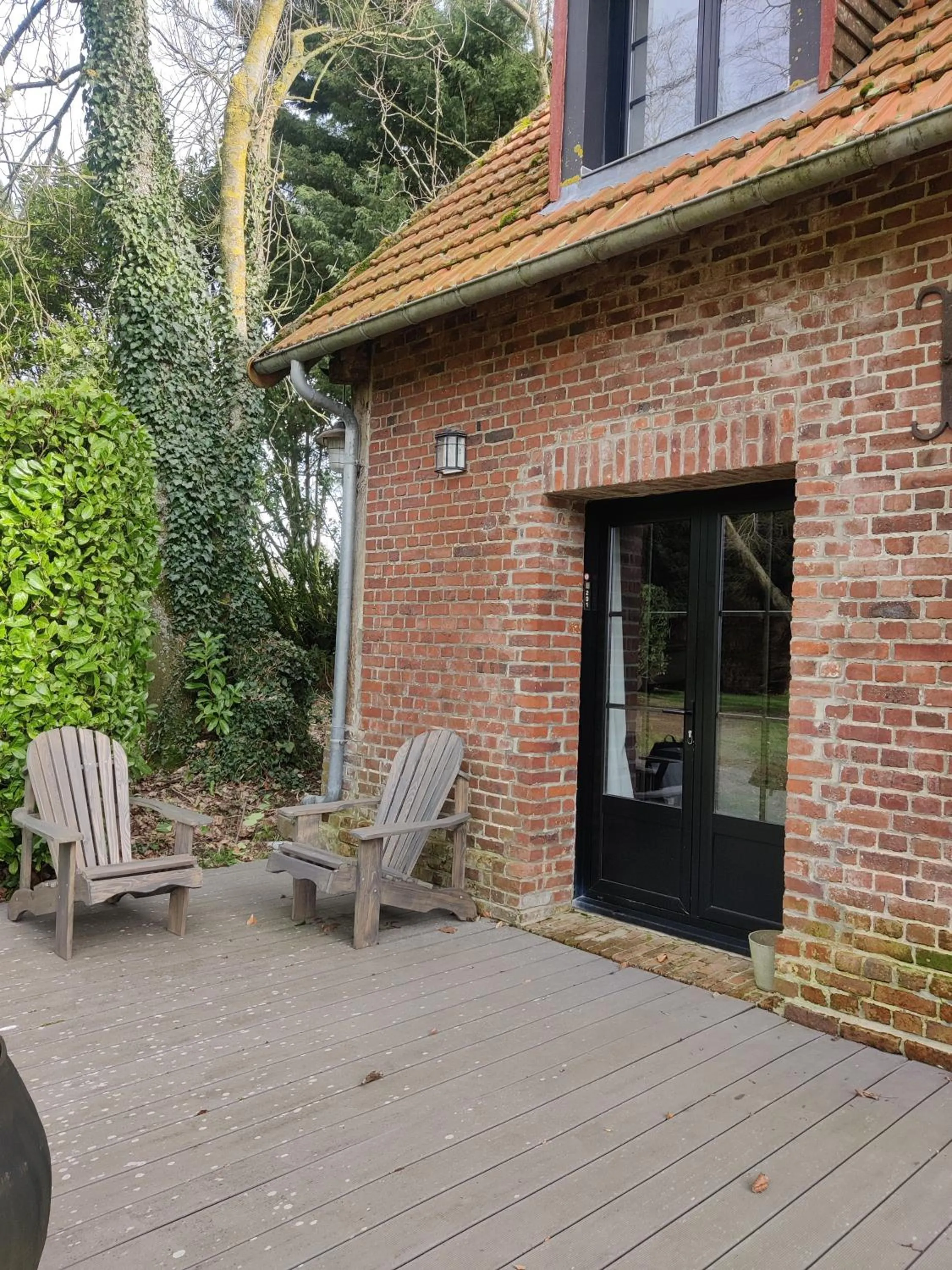 Patio in Clos Masure hôtel de campagne