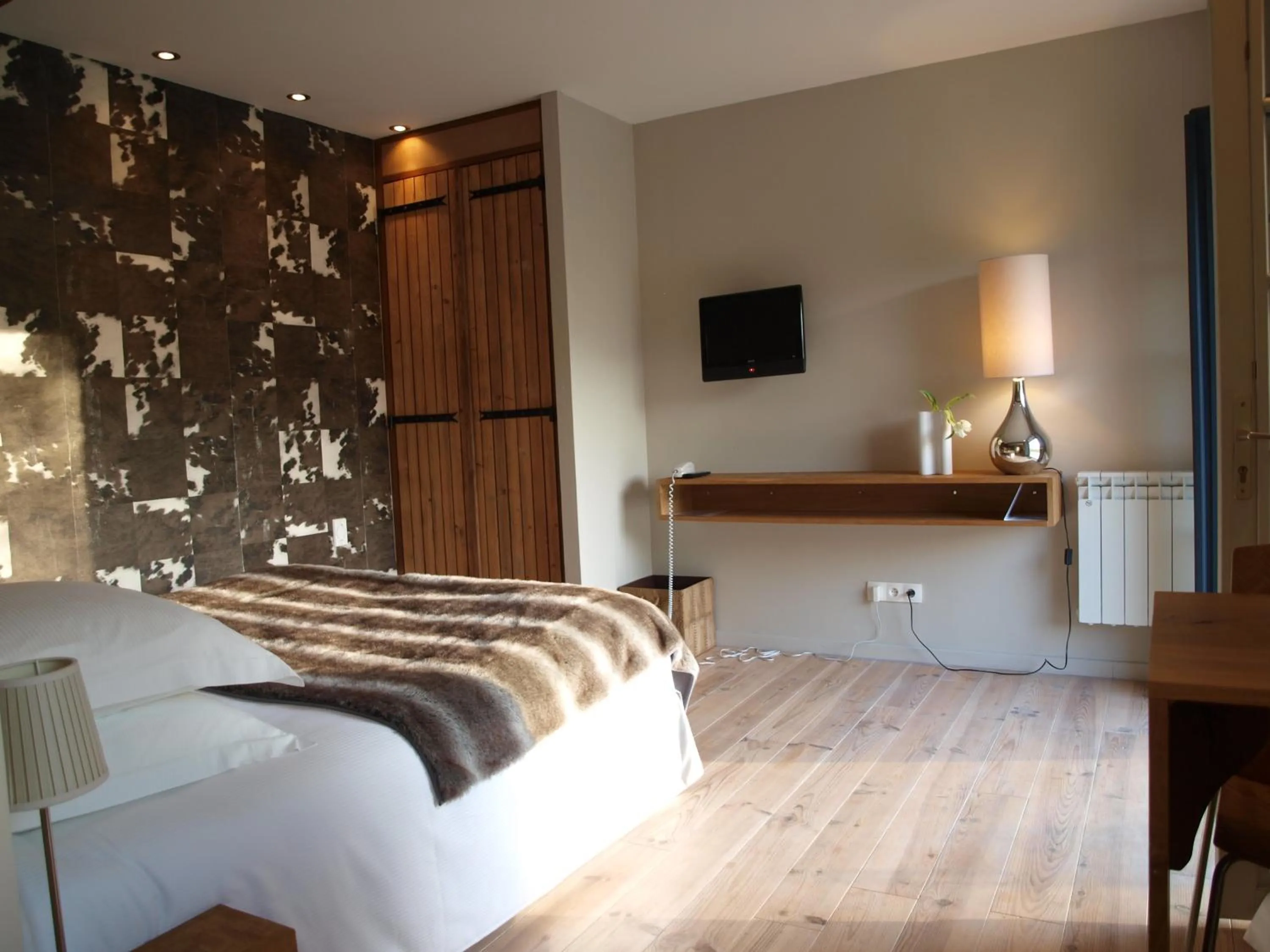 Bedroom, Bed in Clos Masure hôtel de campagne