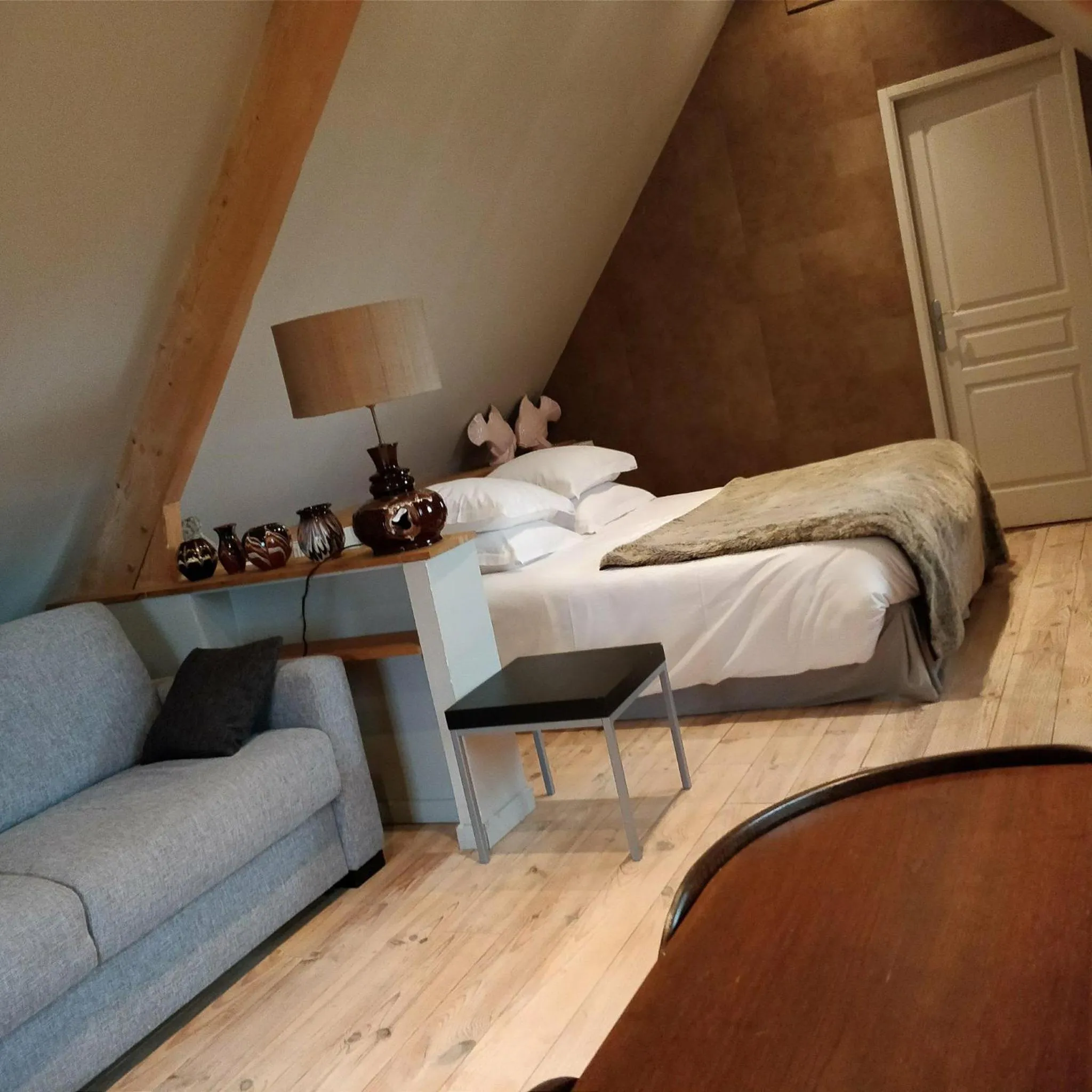 Photo of the whole room, Bed in Clos Masure hôtel de campagne