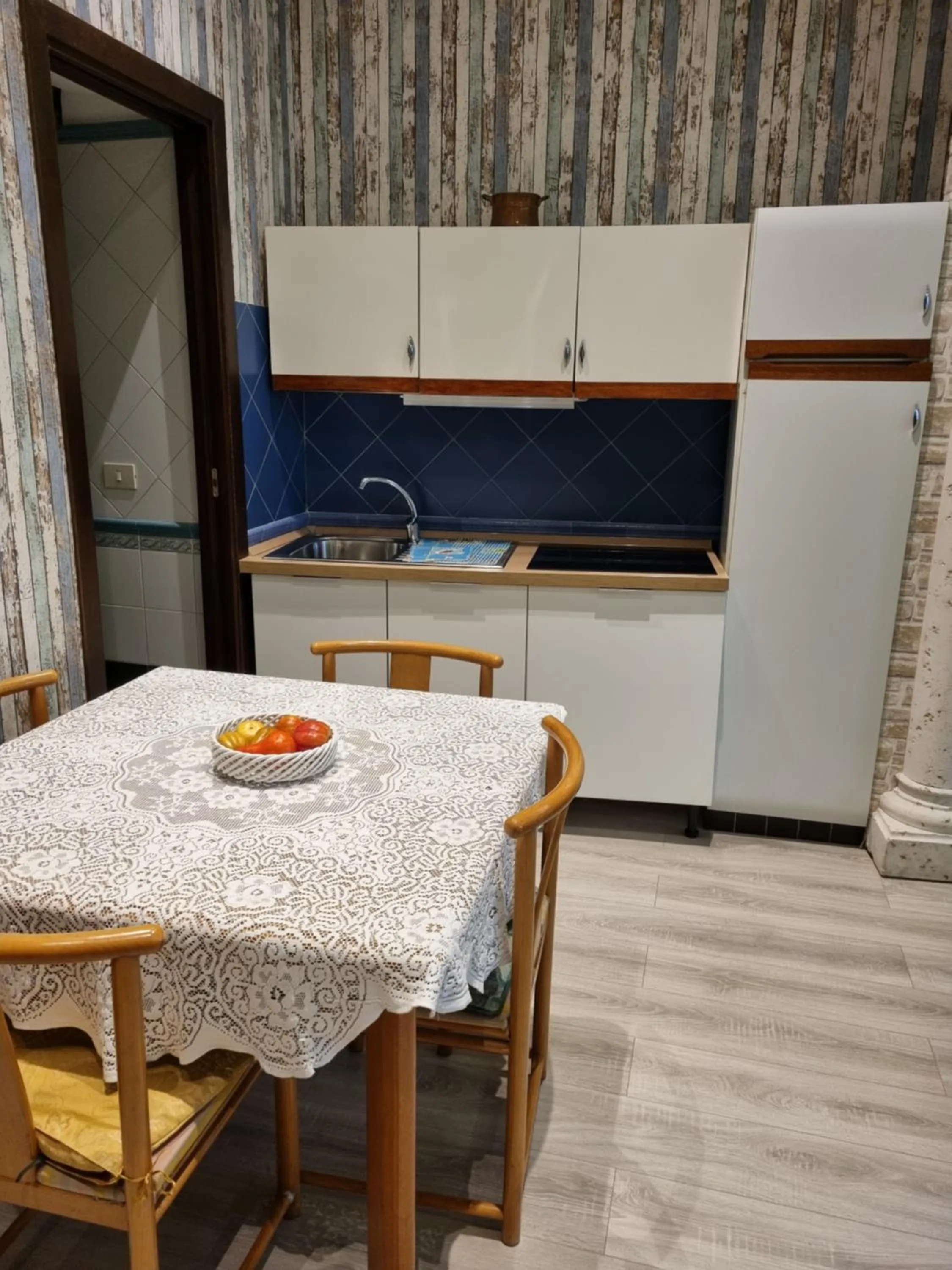 Kitchen or kitchenette in Palazzo Moraschi Subiaco