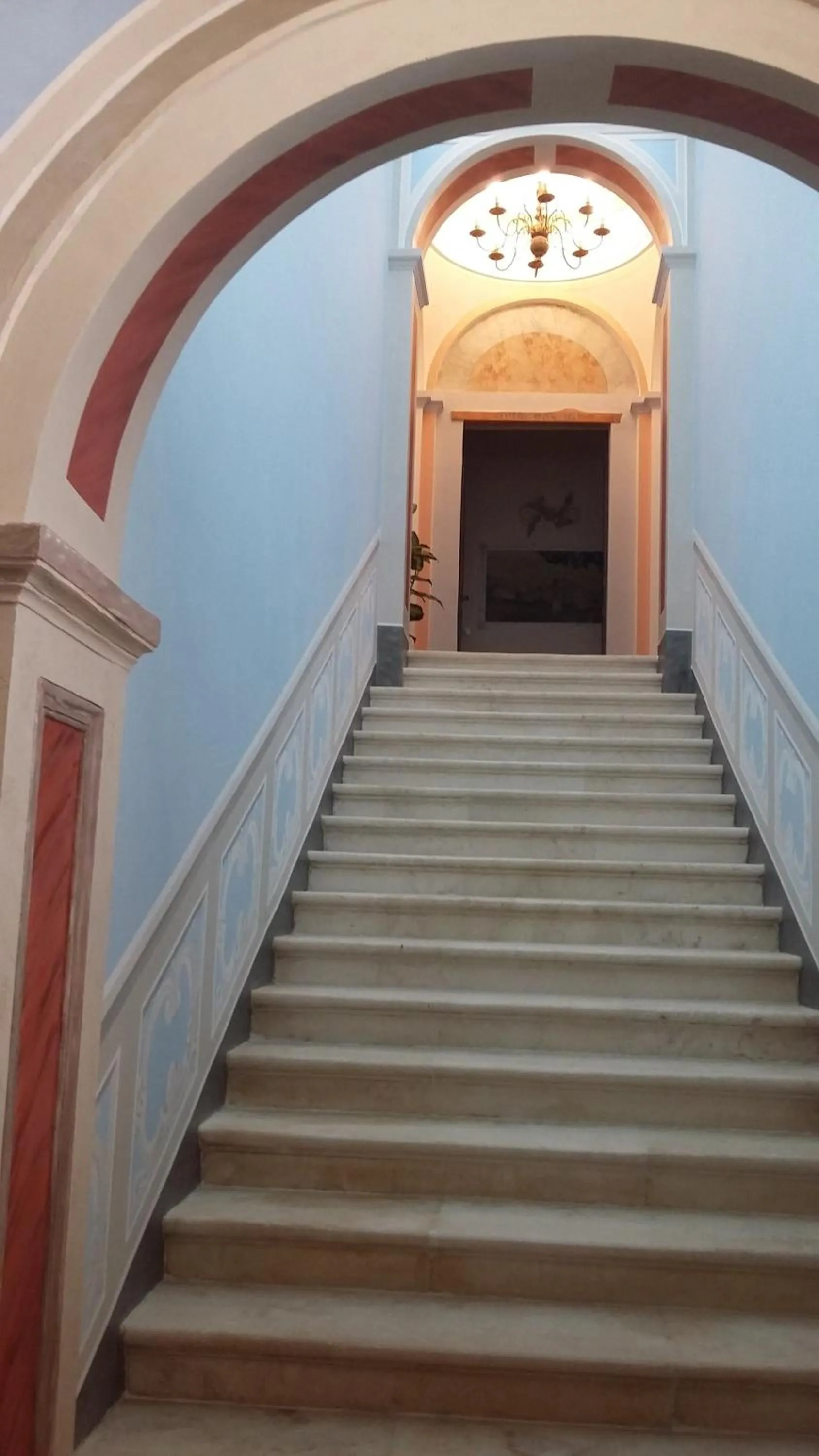 Facade/entrance in Palazzo Moraschi Subiaco