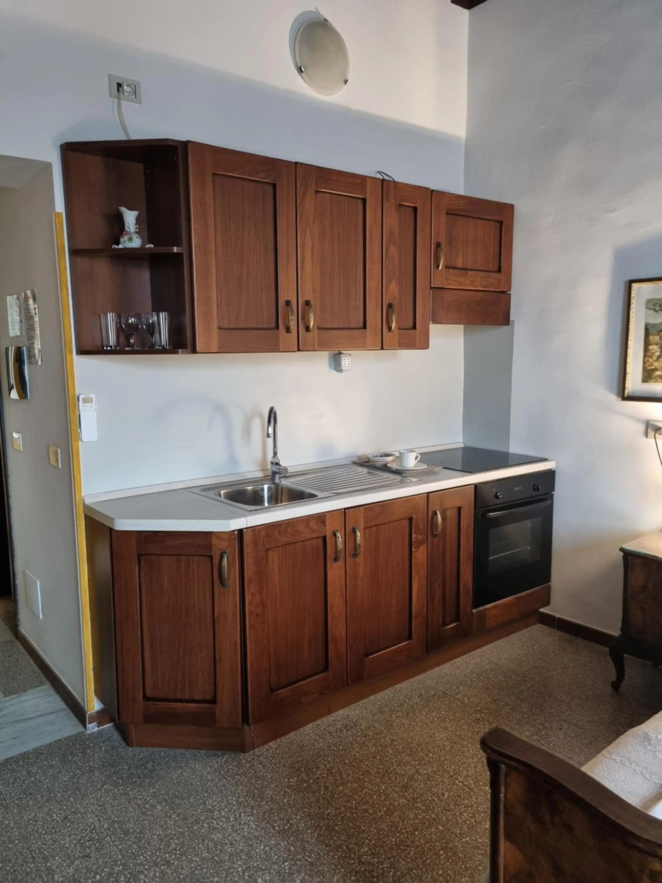 Kitchen or kitchenette in Palazzo Moraschi Subiaco