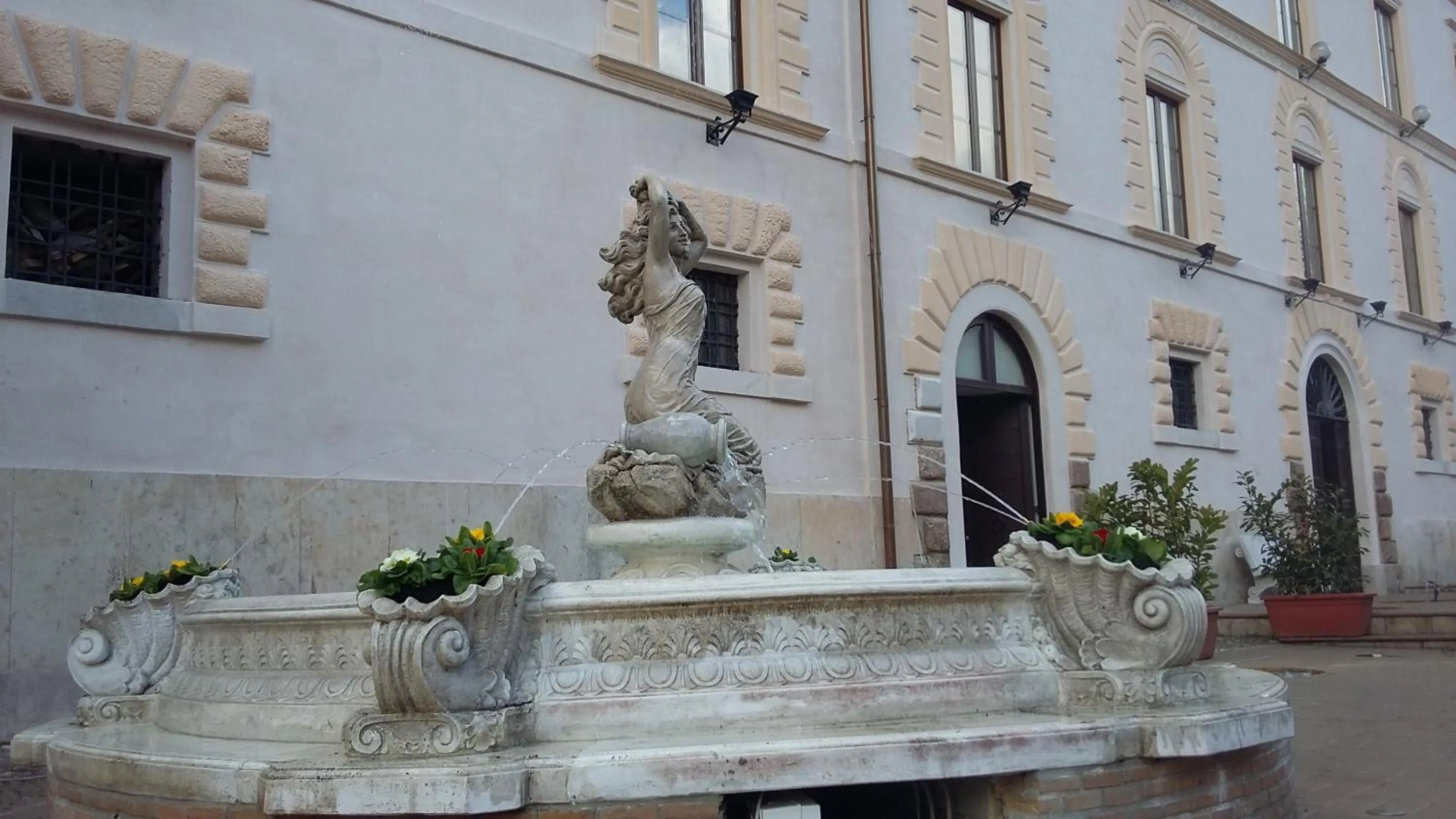 Garden in Palazzo Moraschi Subiaco
