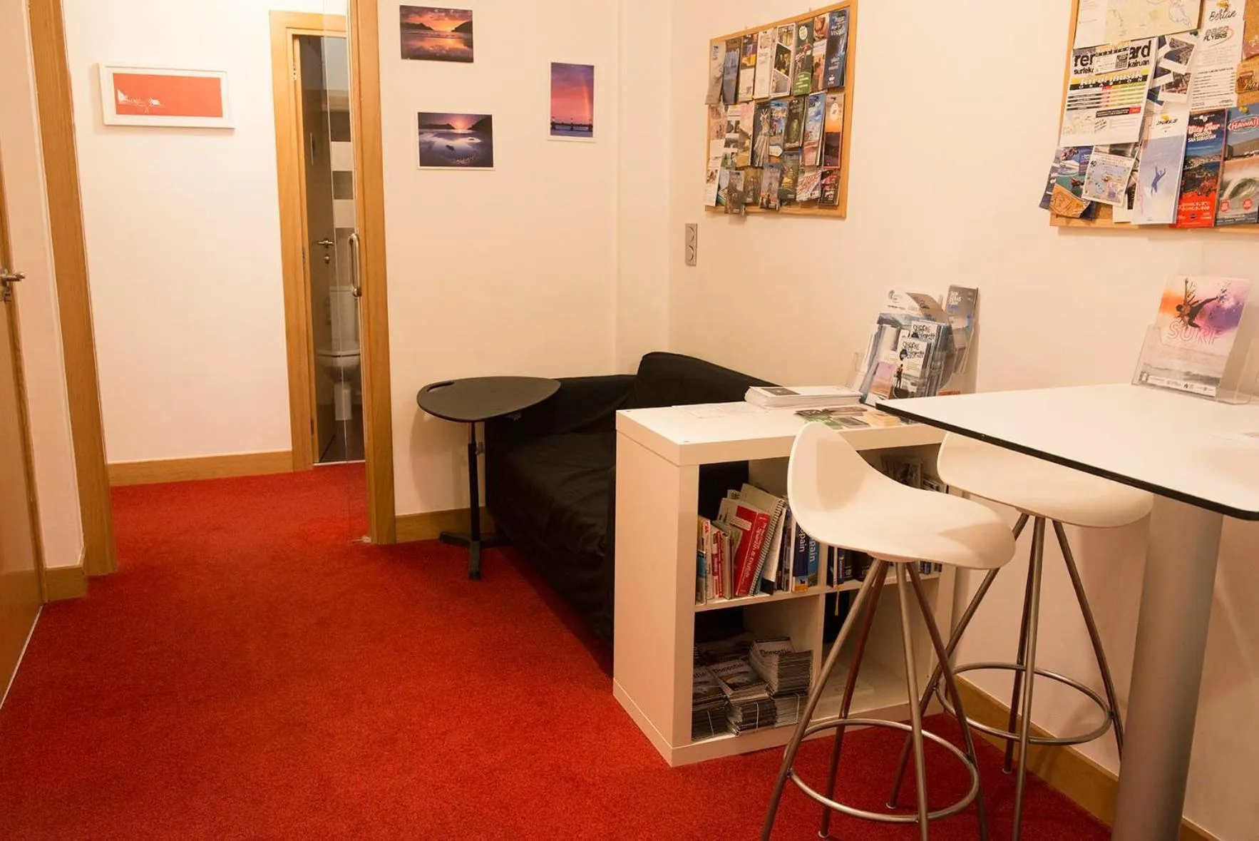 Lobby or reception in Pensión Aia