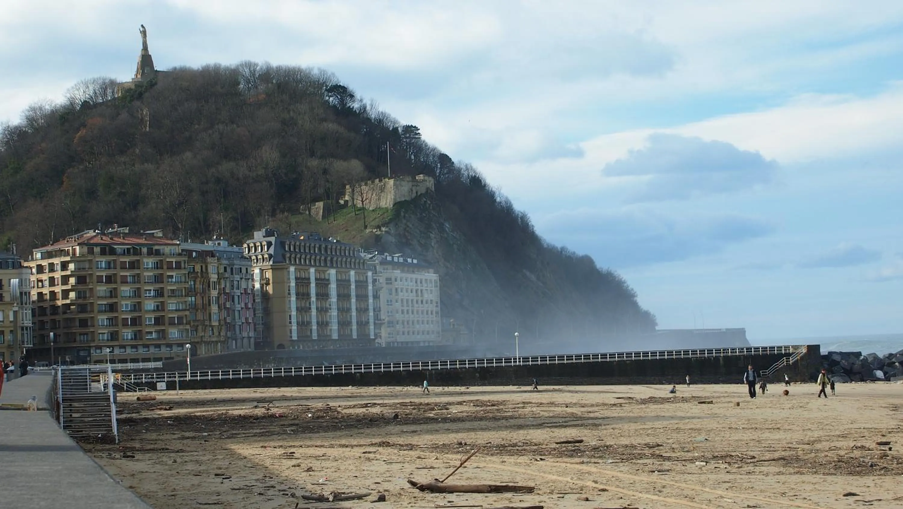 Beach in Pensión Aia