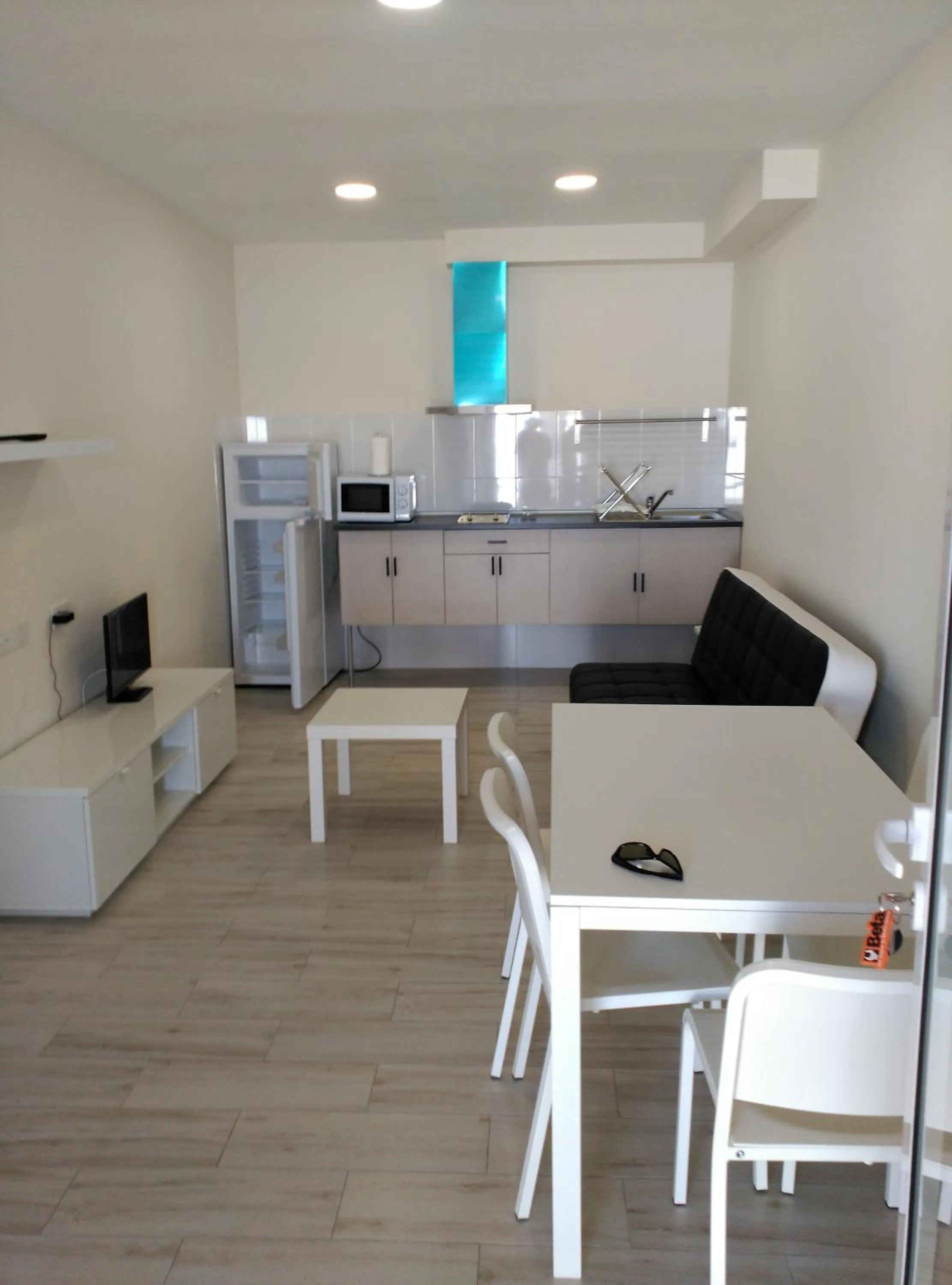 Kitchen or kitchenette in Camping San Javier