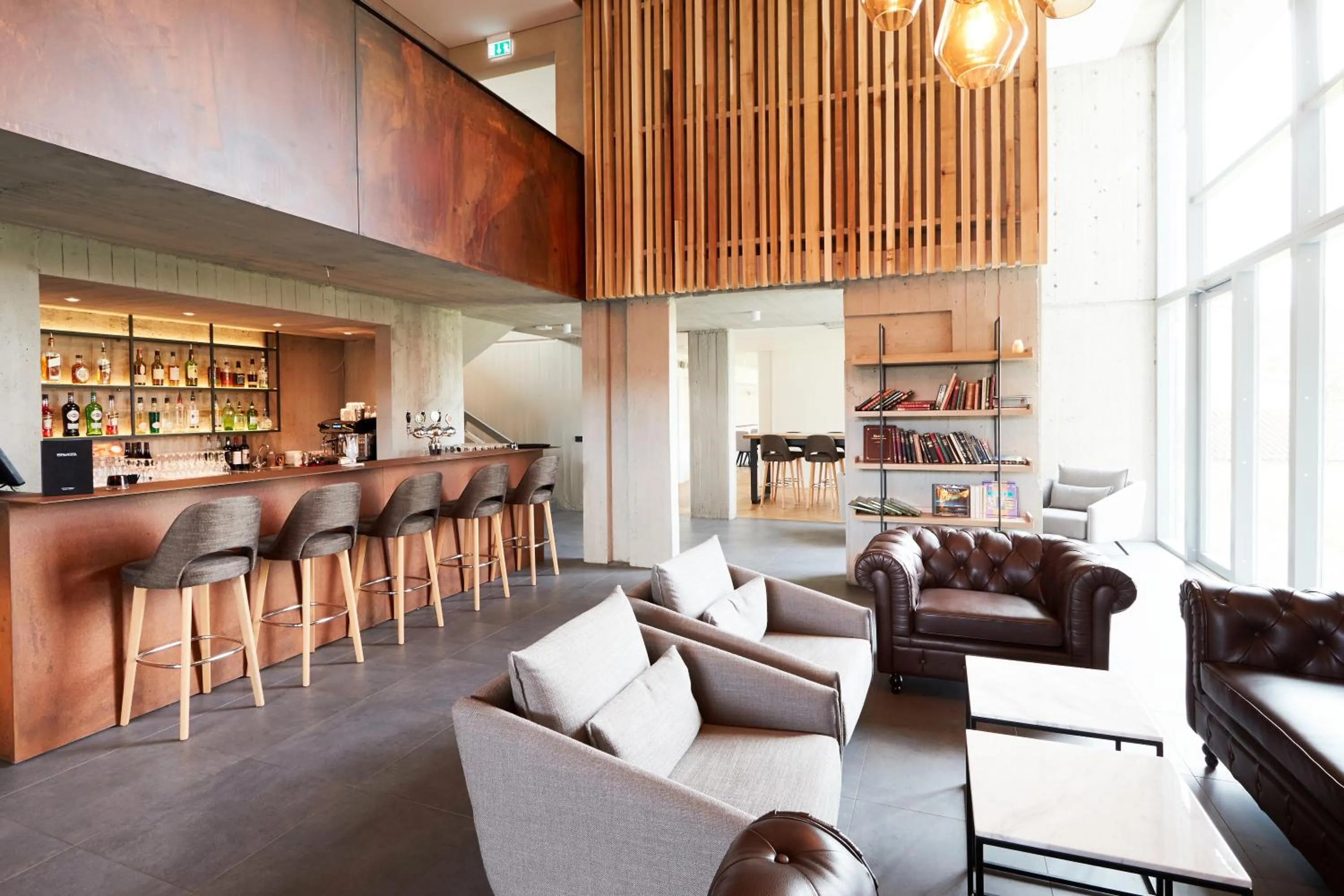 Lounge or bar in Fosshotel Reykholt