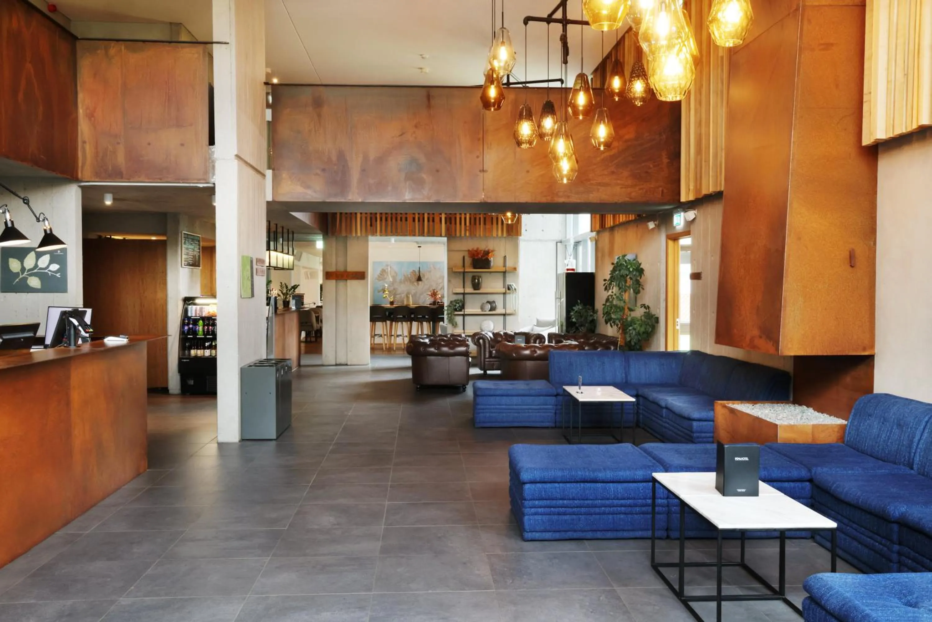 Lobby or reception in Fosshotel Reykholt