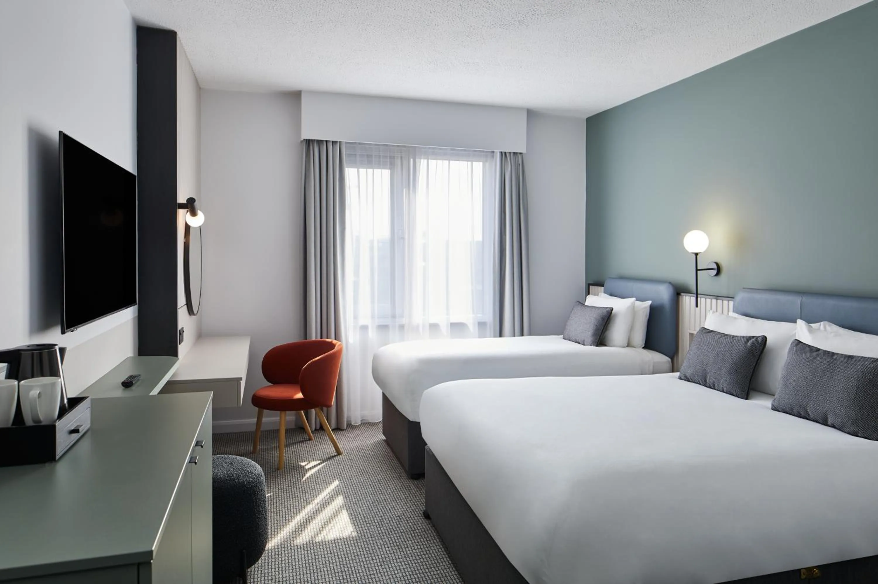 Bedroom, Bed in Leonardo Hotel Dublin Parnell Street